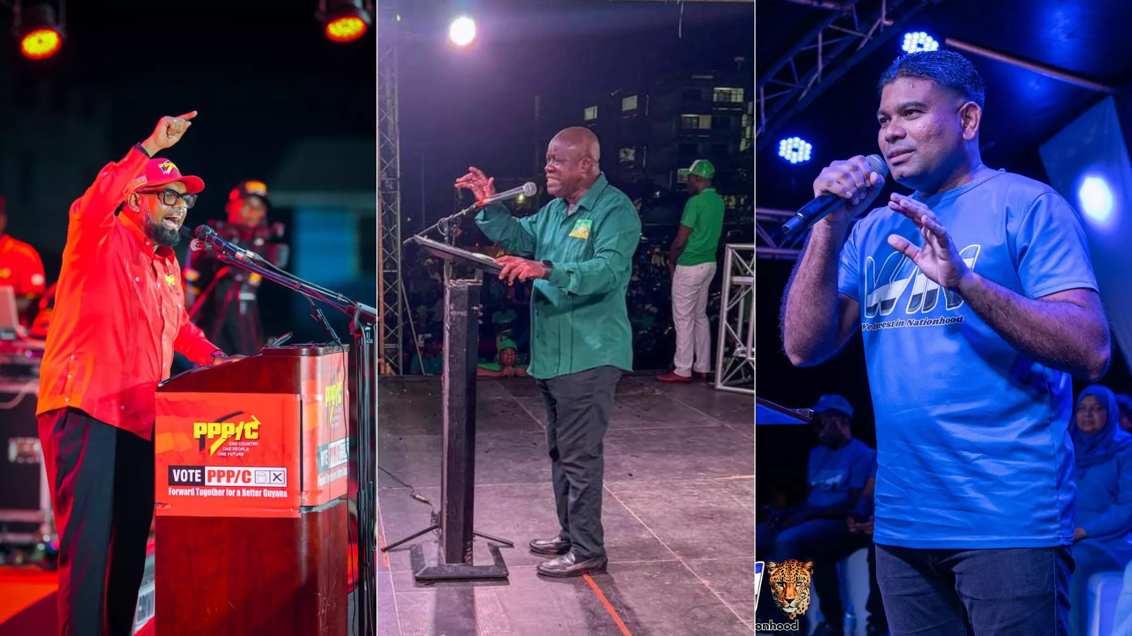Présidentielle au Guyana: trois favoris pour gérer la manne pétrolière