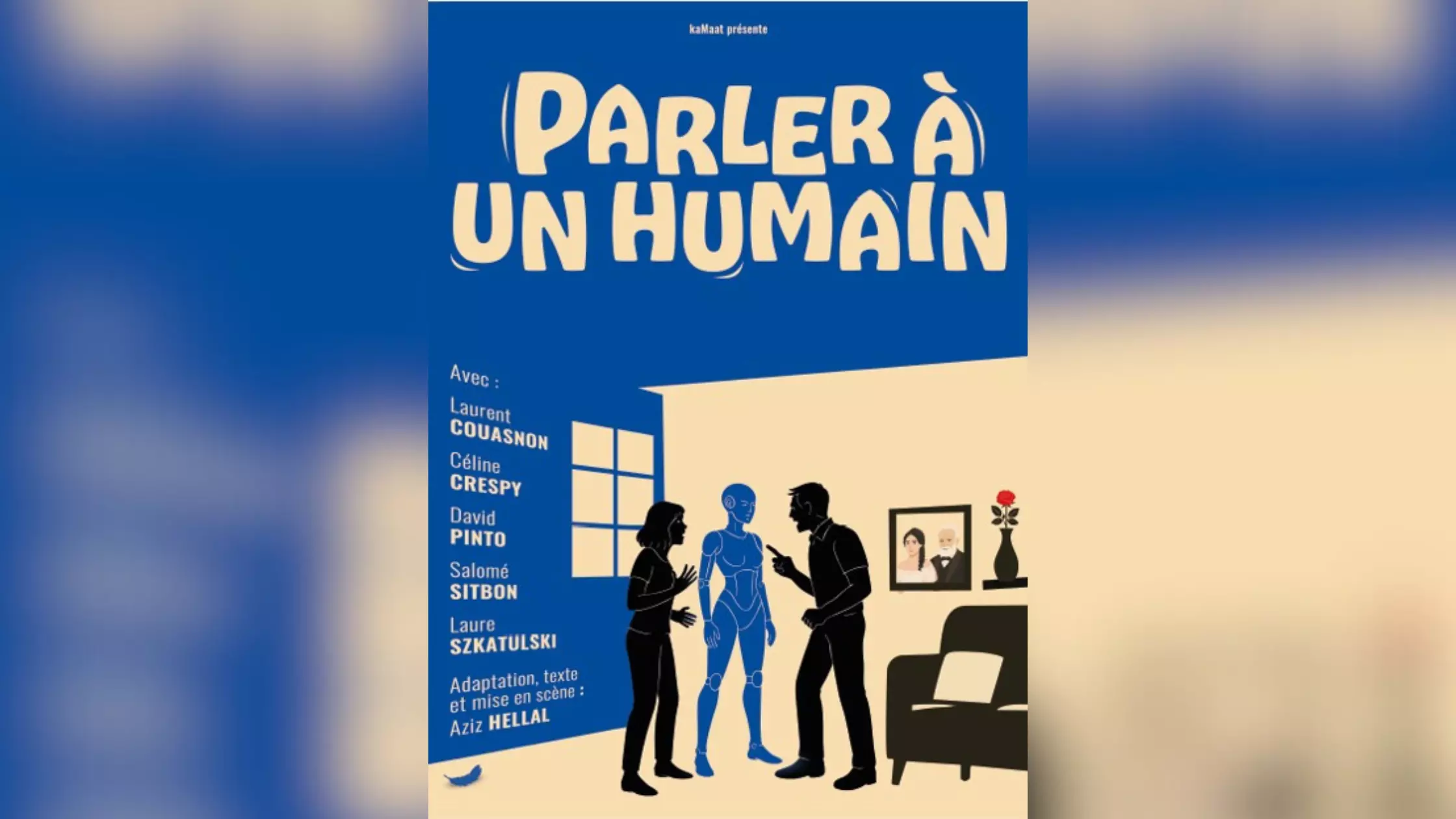 Quand l’ouvrage « Je veux parler à un humain » du sociologue martiniquais Pierre Pastel inspire le théâtre parisien