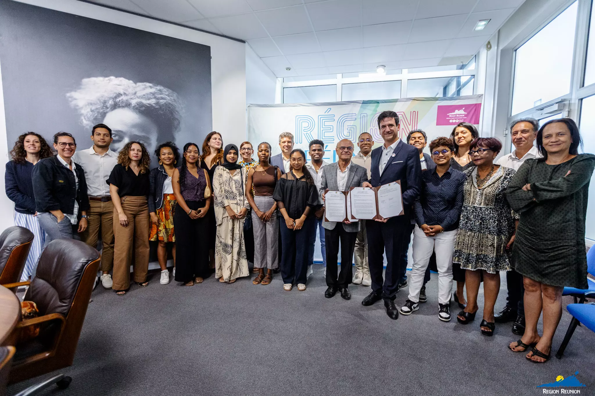 La Région Réunion renouvelle son partenariat avec France Volontaires
