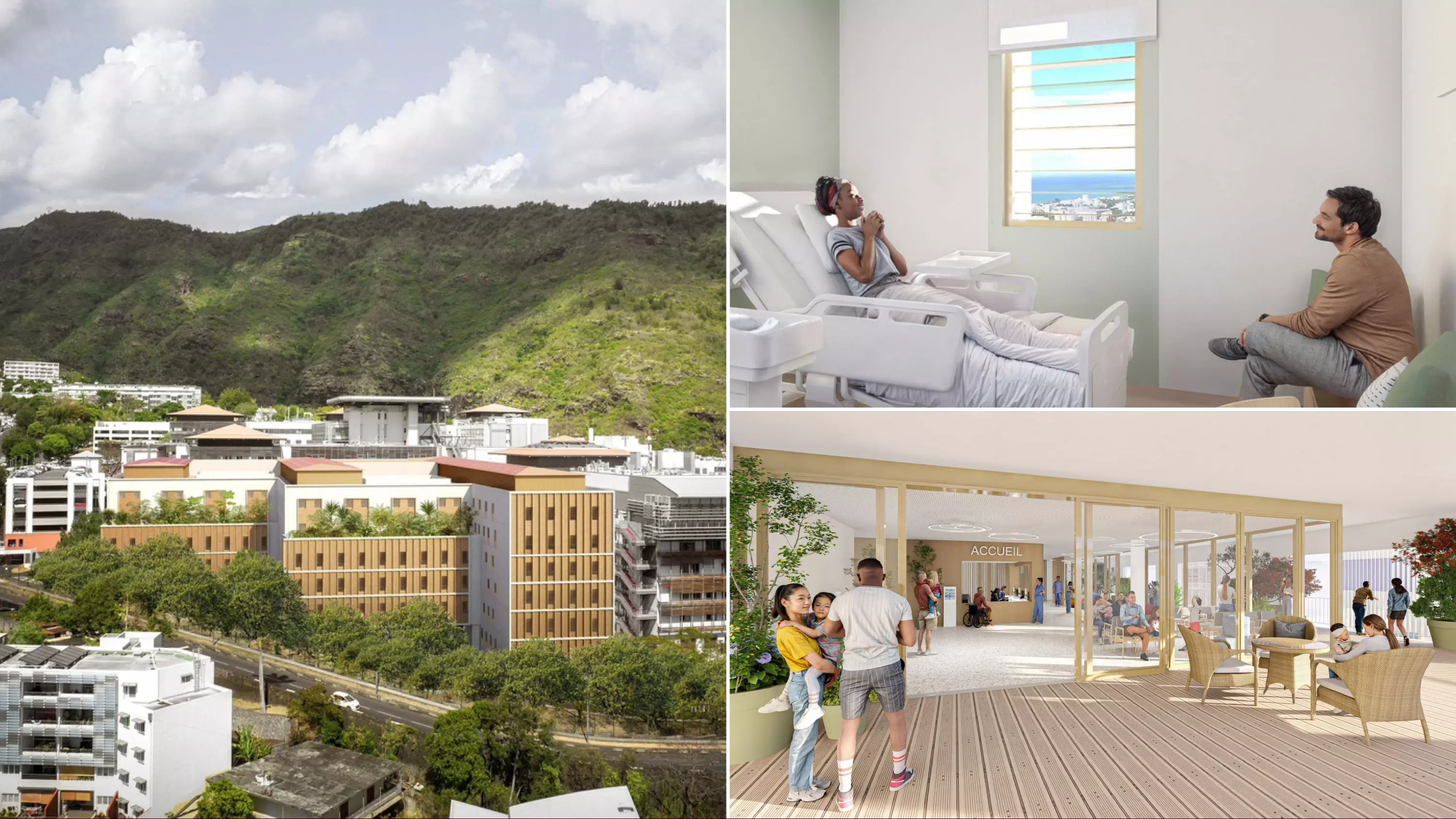 La Réunion : Lancement du projet d'un bâtiment Femme-Parent-Enfant au CHU de Saint-Denis pour une mise en service en 2029
