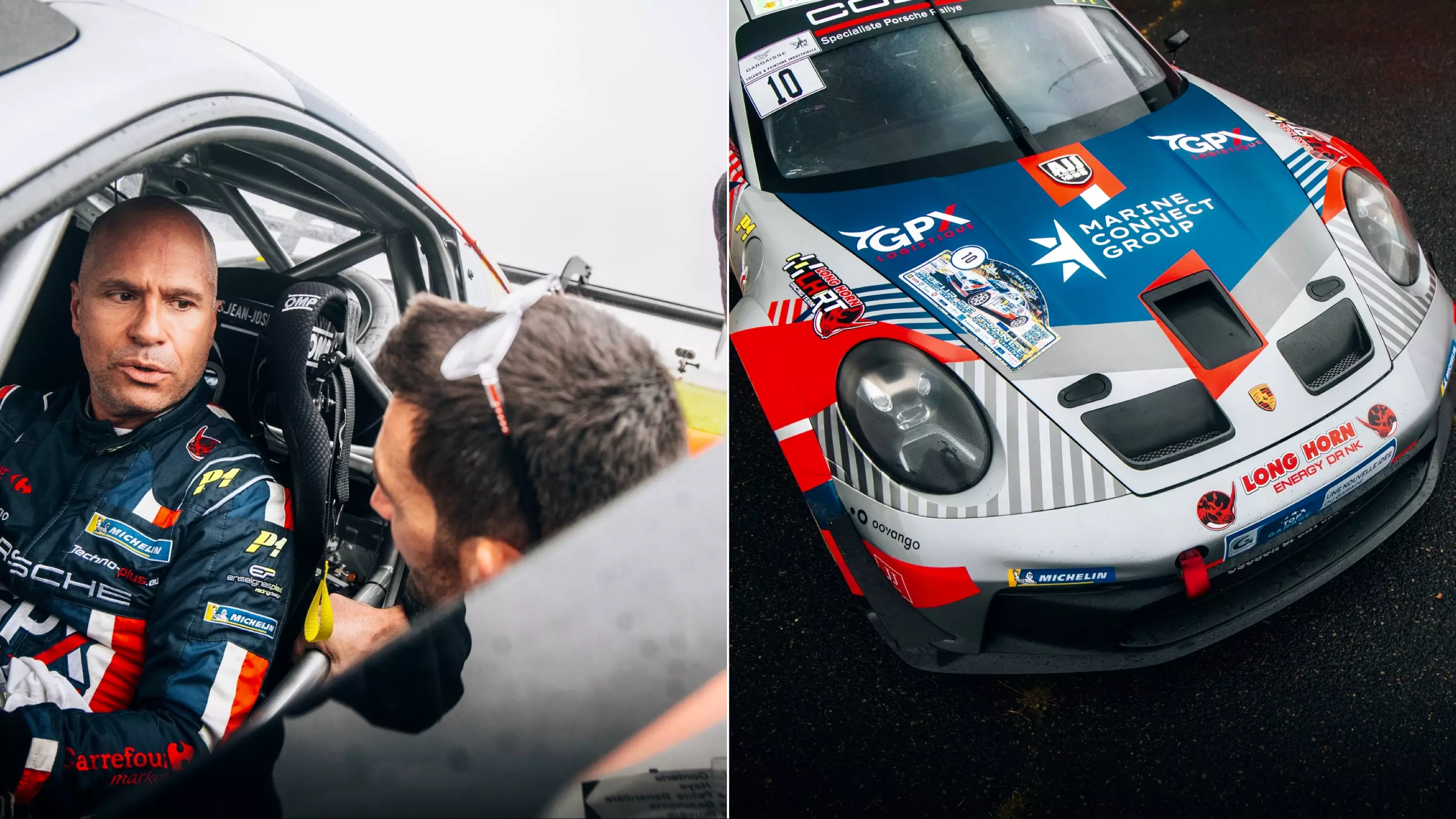 Le Martiniquais Simon Jean-Joseph s’aligne en Porsche au rallye Cœur de France