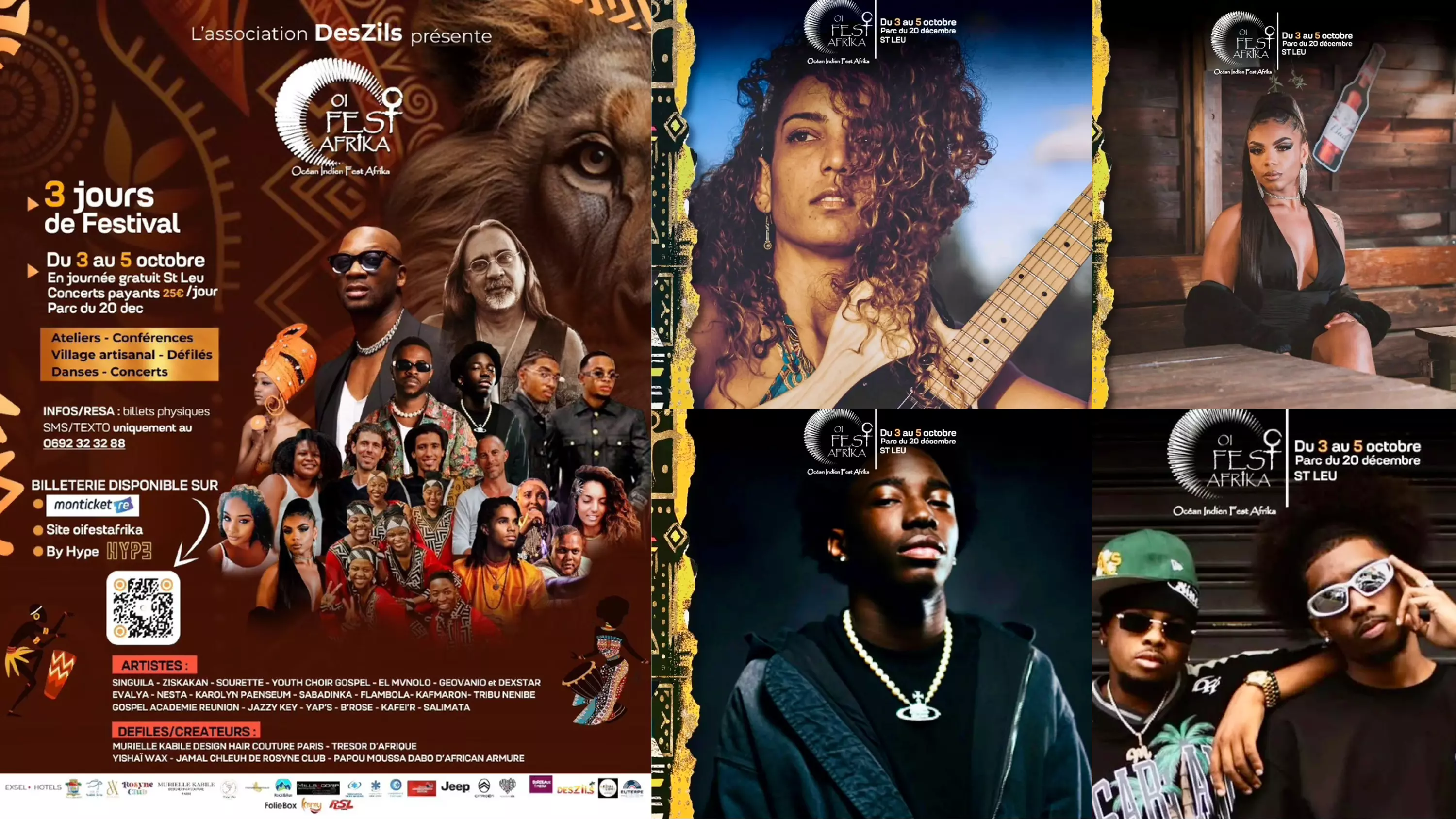 1er Festival « OI Fest Afrika » : Quand l’Afrique rencontre l’océan indien pour trois jours de célébration culturelle et musicale à Saint-Leu à La Réunion