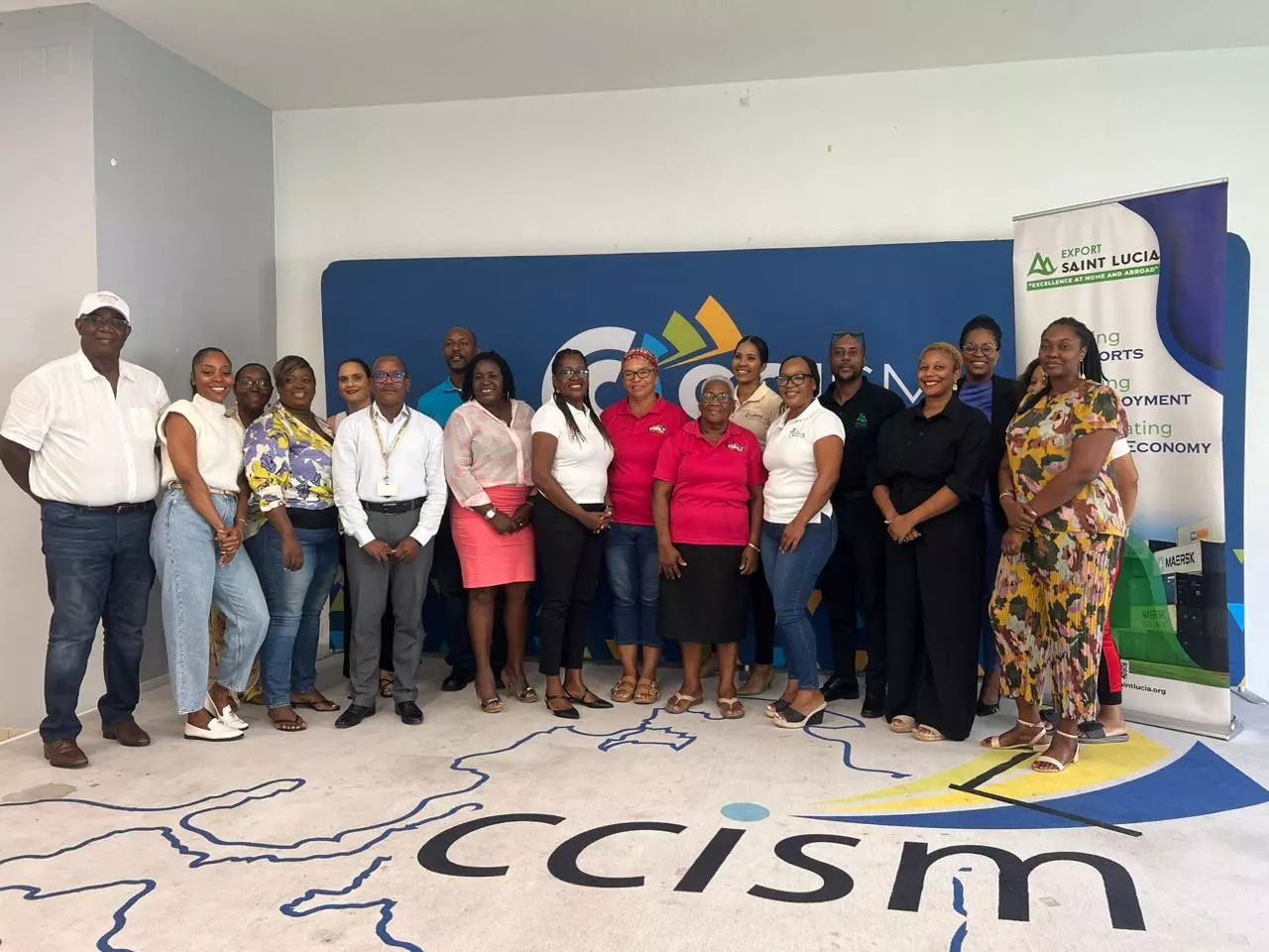 Saint-Martin : Une délégation de Sainte-Lucie en visite à la CCISM pour renforcer la coopération régionale économique