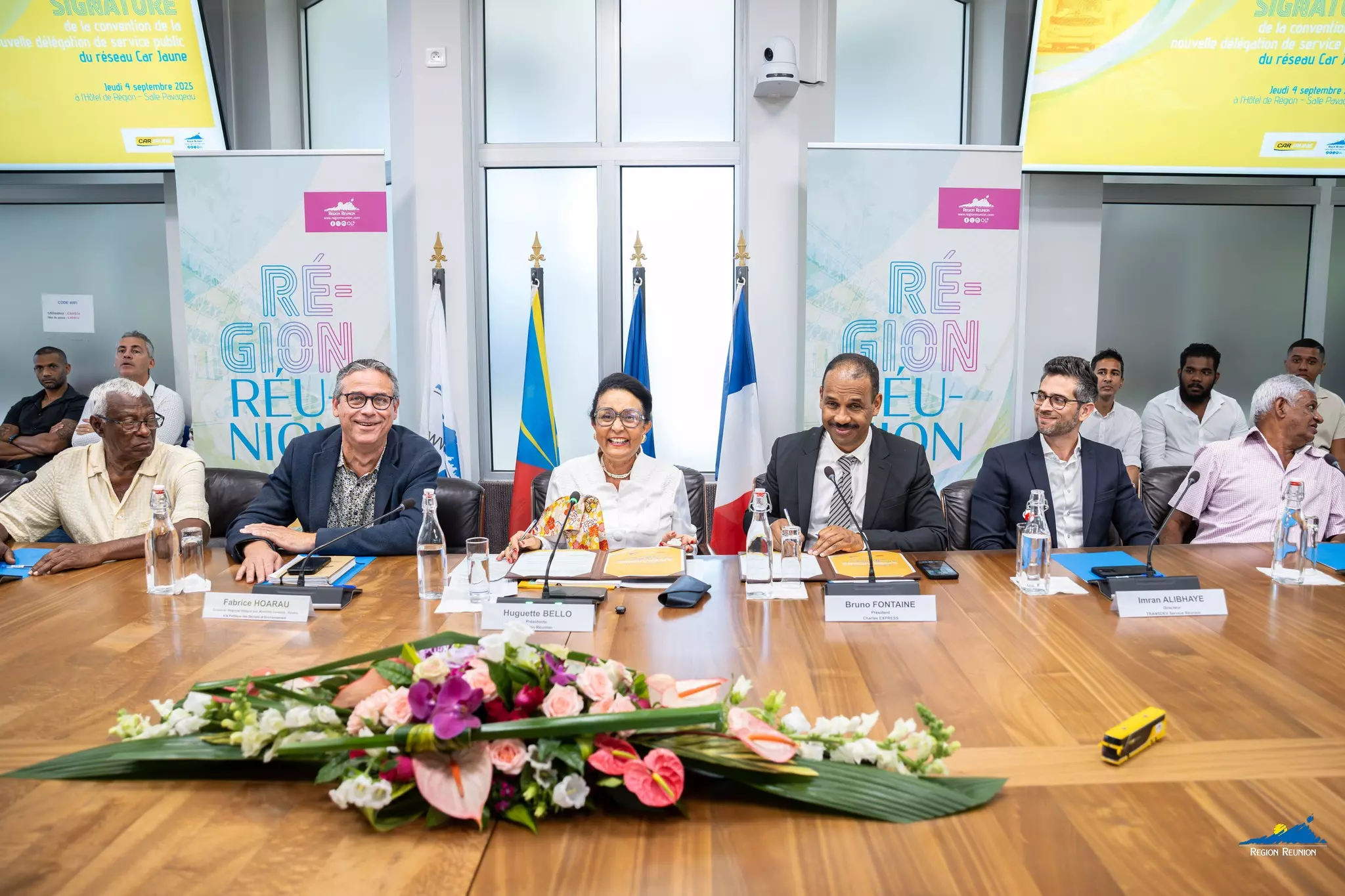 Mobilité à La Réunion: La Région Réunion confie à Cap Run la gestion des transports collectifs du réseau " Car Jaune" pour sept ans