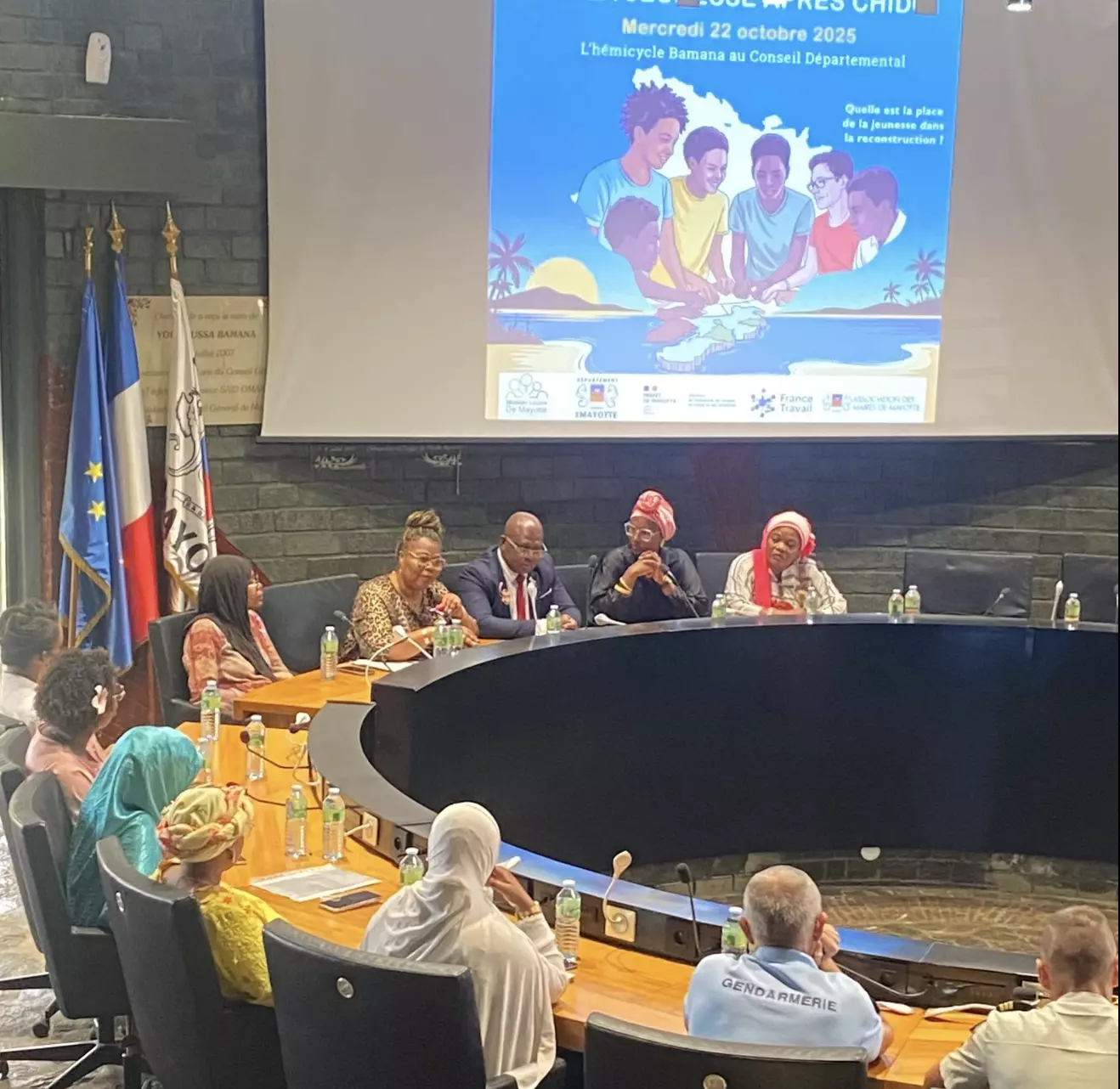 Mayotte :  Le Département, la Mission locale et de nombreux acteurs réunis pour placer la jeunesse au coeur de la jeunesse