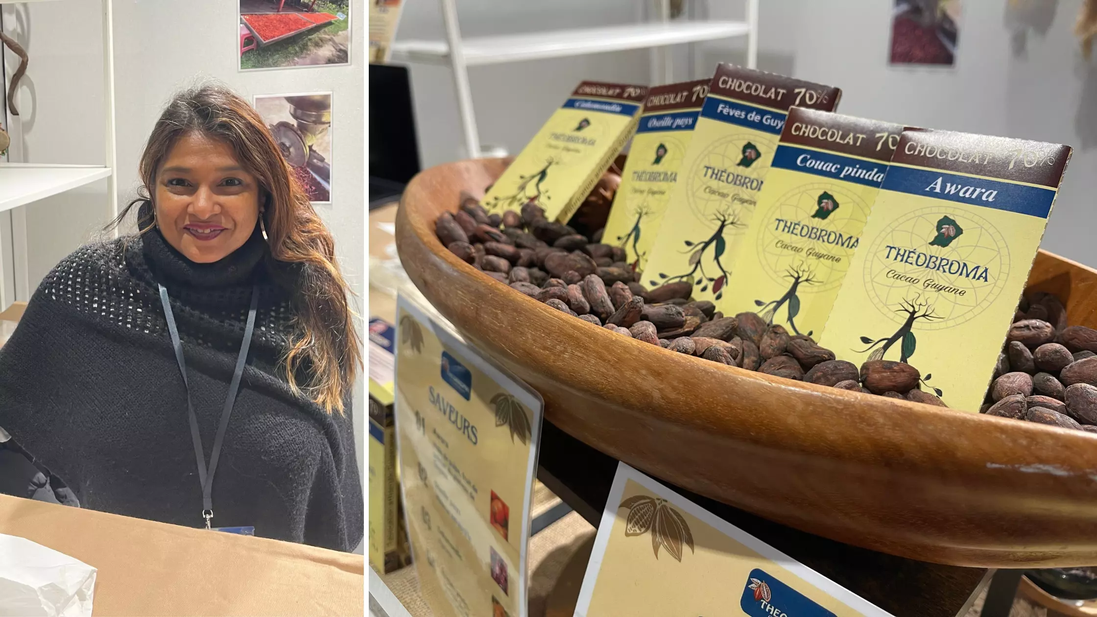 La Guyane met à l’honneur son cacao d'Amazonie au Salon du Chocolat de Paris