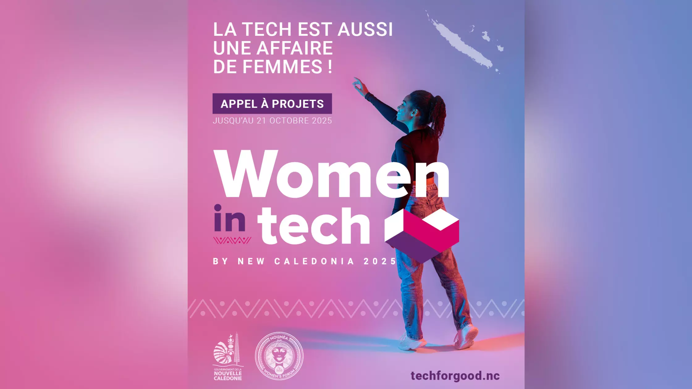 Innovation en Nouvelle-Calédonie : Lancement de l’appel à projets « Women in Tech : la Tech est aussi une affaire de femmes »