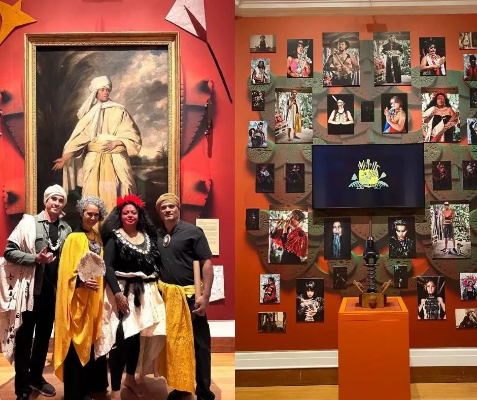 À Cambridge, des artistes polynésiens font revivre la mémoire de Mai (Omai) ,premier Tahitien à avoir voyagé en Europe