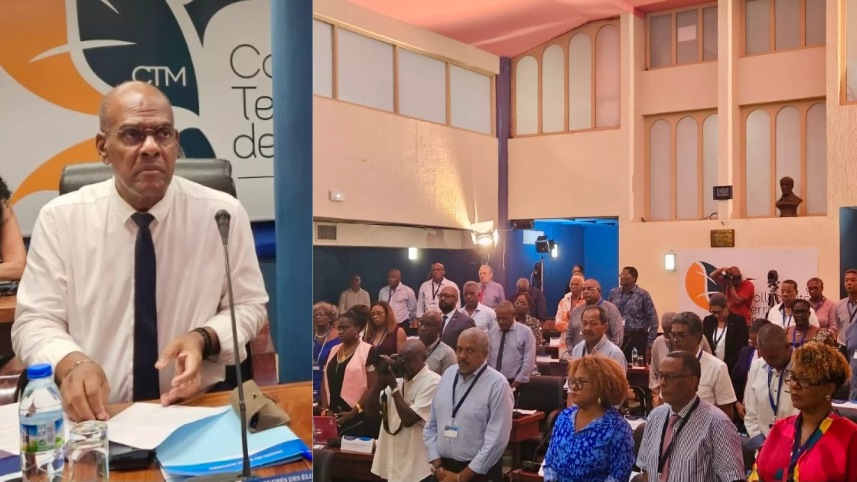 Évolution statutaire : Les élus de Martinique unanimes pour l’octroi d’un pouvoir normatif au territoire