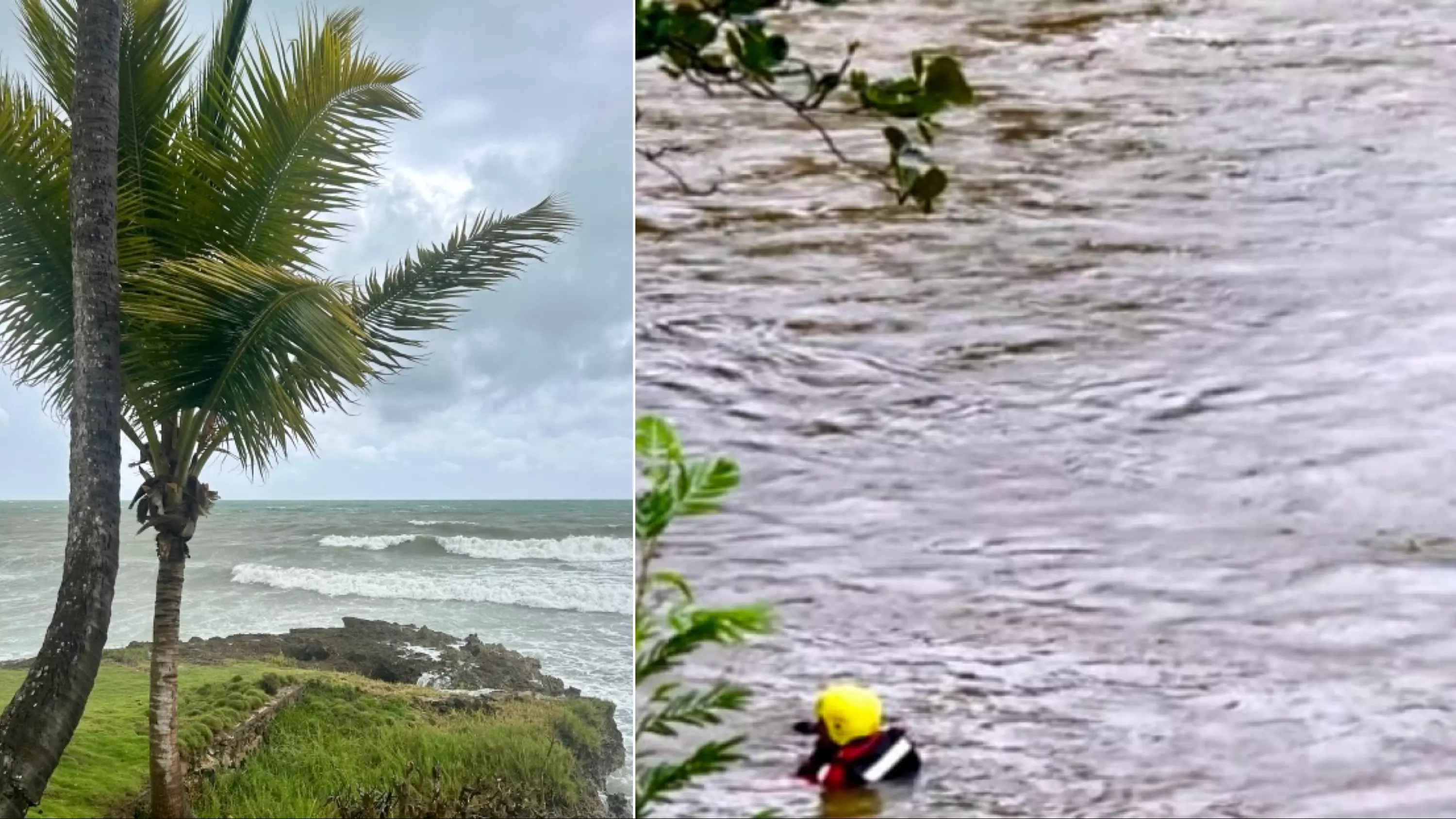 Antilles : La tempête Jerry s'éloigne en laissant un mort en Guadeloupe