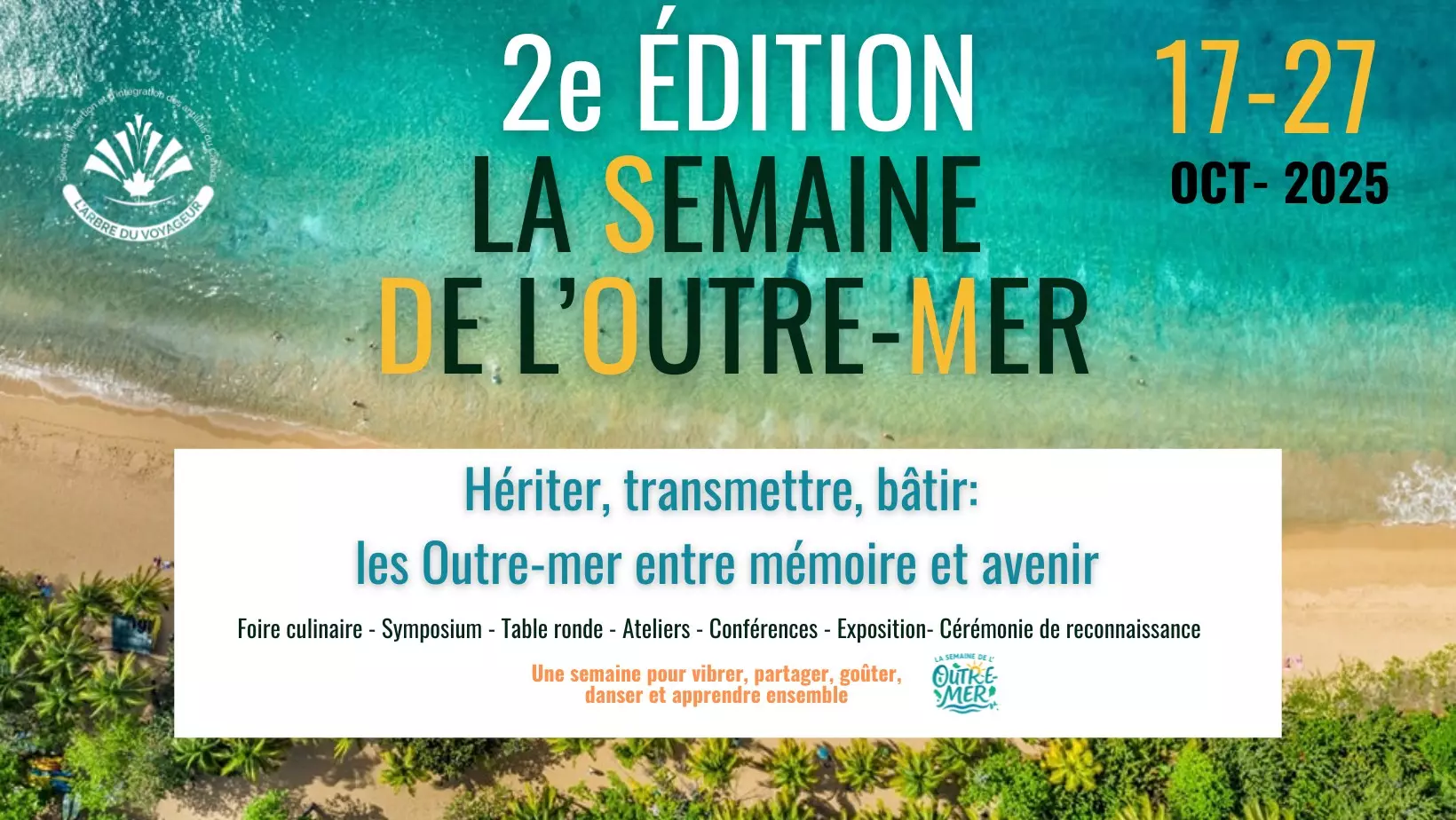 2ème édition de la Semaine de l’Outre-Mer au Québec : Un rendez-vous unique pour célébrer les cultures, les talents et la diversité des territoires d’outre-mer au Canada