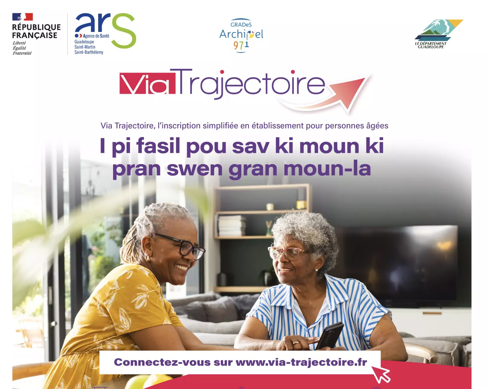 Guadeloupe : Lancement de la plateforme Via-Trajectoire, un nouvel outil pour simplifier les démarches d’admission des personnes âgées et en situation de handicap