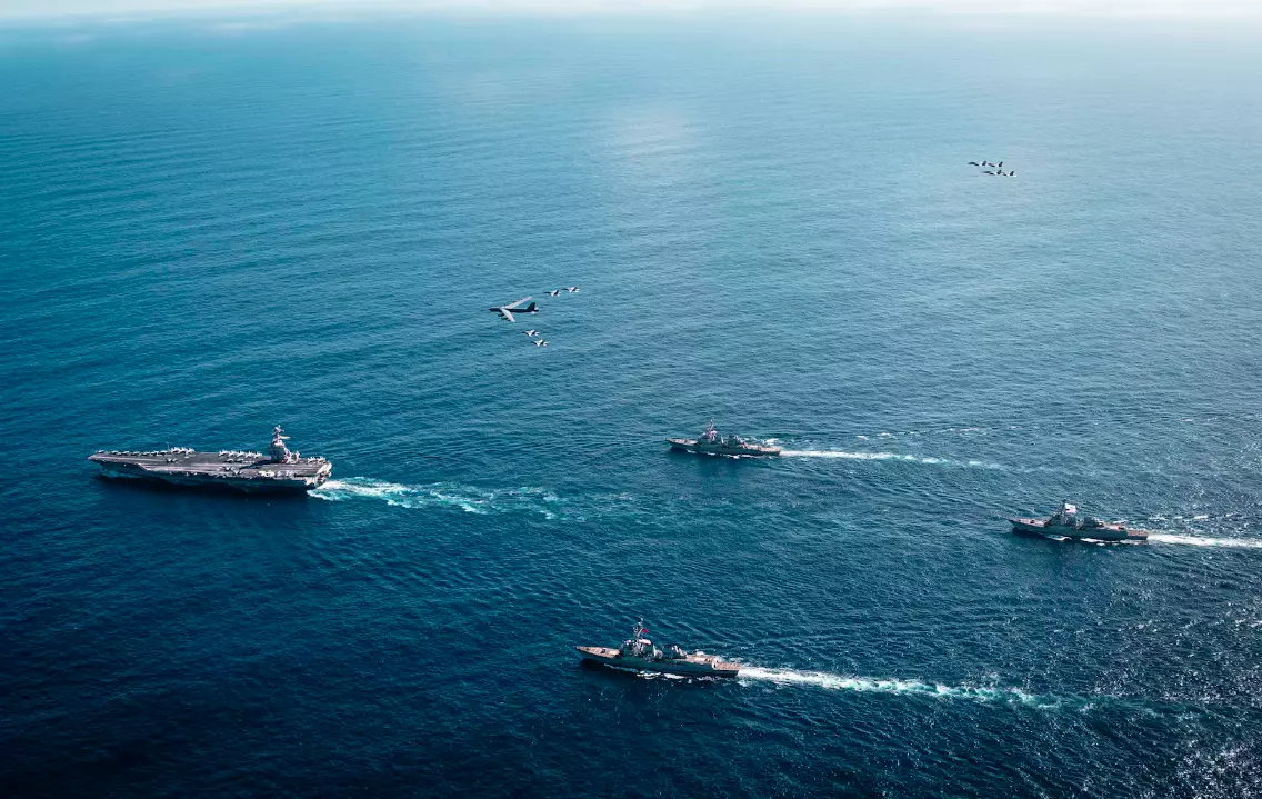 Un porte-avions américain arrive en mer des Caraïbes, en pleine crise avec le Venezuela