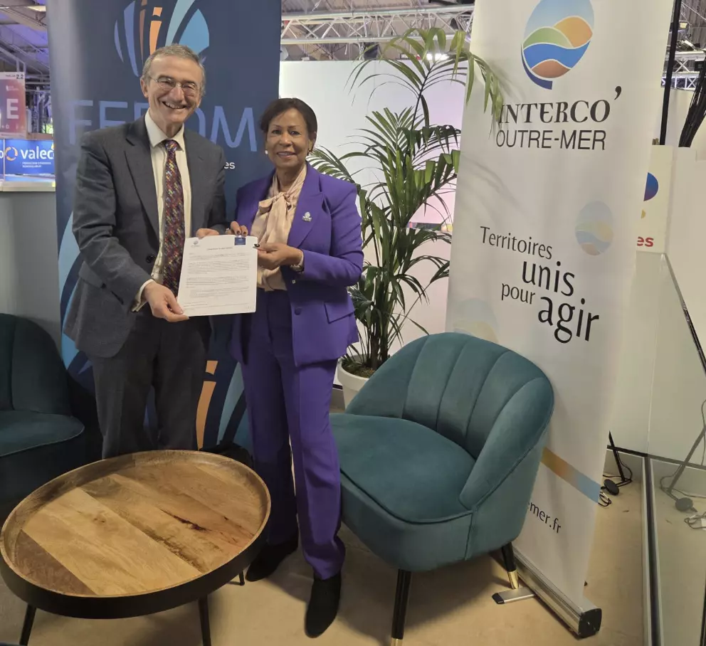 La FEDOM et Interco' Outre-mer scellent un partenariat pour renforcer le développement des territoires ultramarins