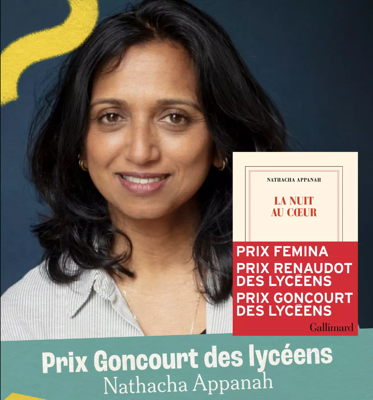 L'autrice mauricienne Nathacha Appanah remporte le prix Goncourt des lycéens, coup double après le Femina