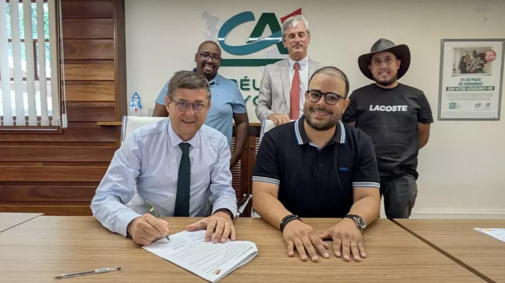 Le Crédit Agricole La Réunion–Mayotte et les Jeunes Agriculteurs de La Réunion renforcent leur partenariat pour soutenir l’installation des jeunes agriculteurs