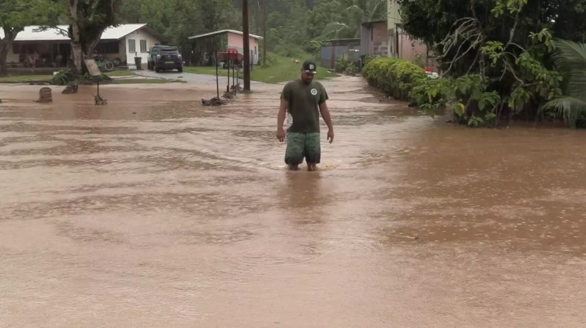 En Polynésie, débordements de rivière, logements touchés et inquiétude face aux fortes pluies sur l’île de Raiatea
