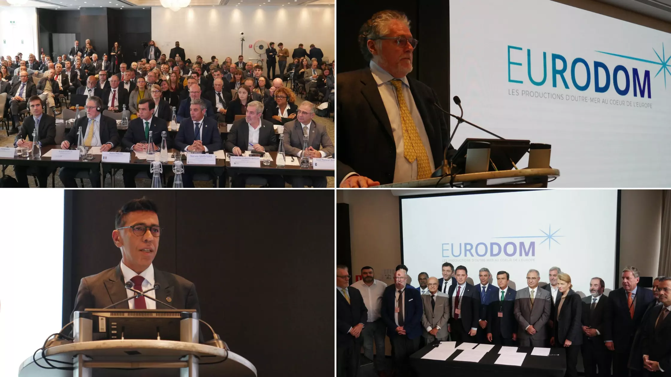 Les RUP unies et mobilisées à la conférence organisée par EURODOM à Bruxelles pour défendre leur avenir et leur survie dans le CFP 2028-2034 et placer les régions ultrapériphériques au cœur de l’agenda européen