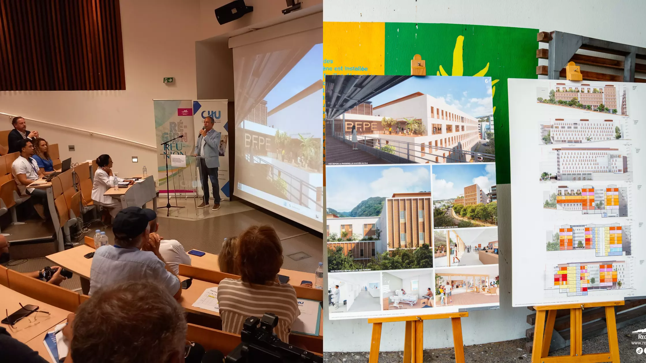 Le CHU de La Réunion dévoile le futur Bâtiment Femme Parent Enfant, prévu pour 2029