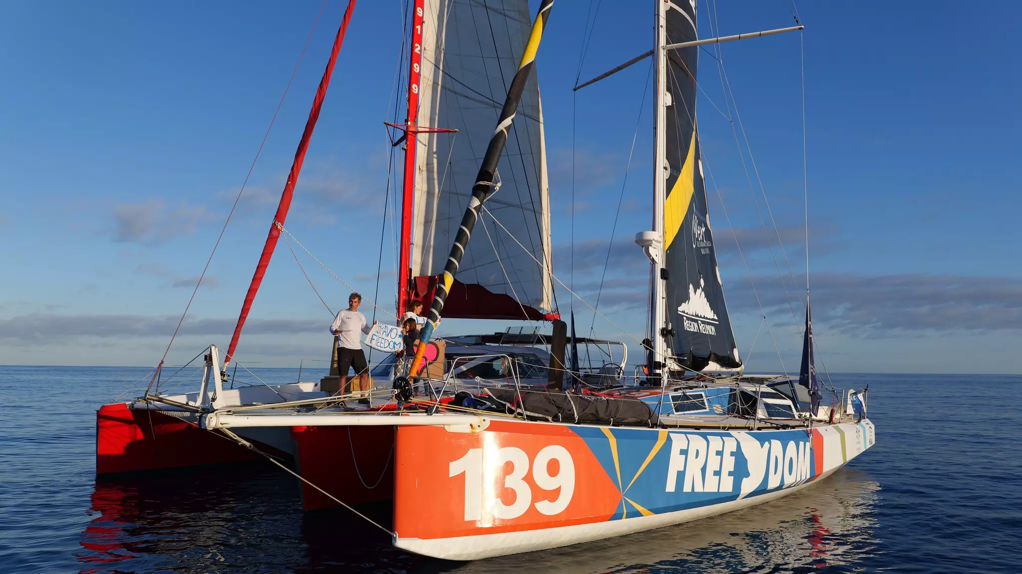 Globe 40 à La Réunion : L’équipage réunionnais arrive à La Réunion en sixième position