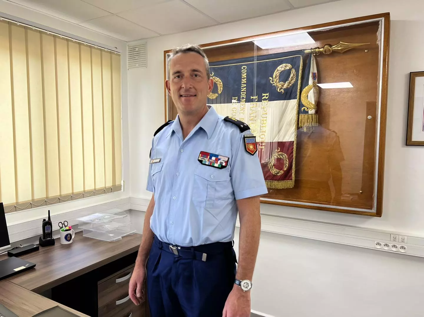 Rassemblement contre les violences en Guadeloupe : "Plus qu'ailleurs, la sécurité reste la première des libertés", assure le commandant de la gendarmerie du département