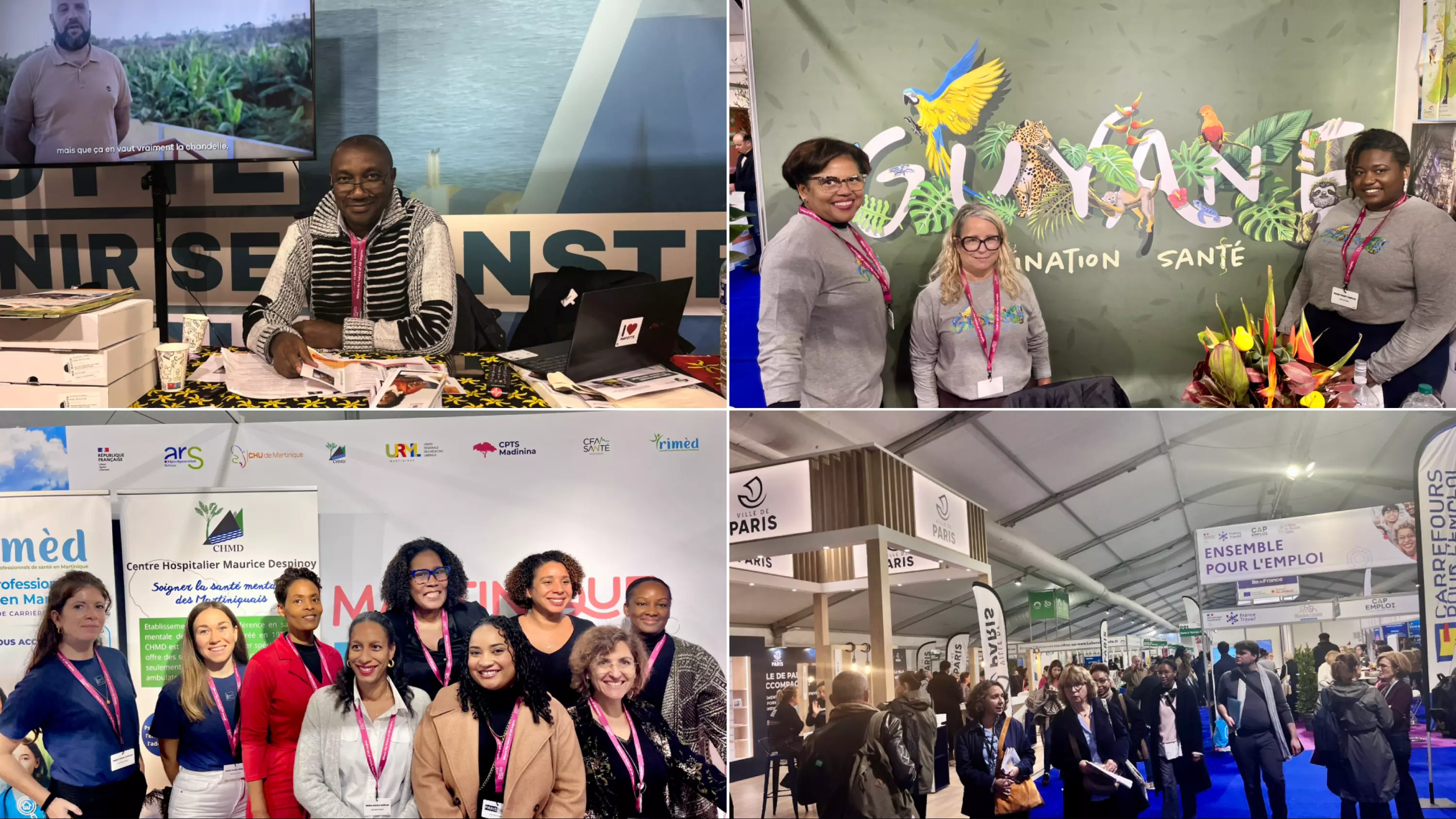 Au Salon Paris pour l’emploi, les acteurs de la santé dans les outre-mer mobilisés pour recruter et fidéliser les talents