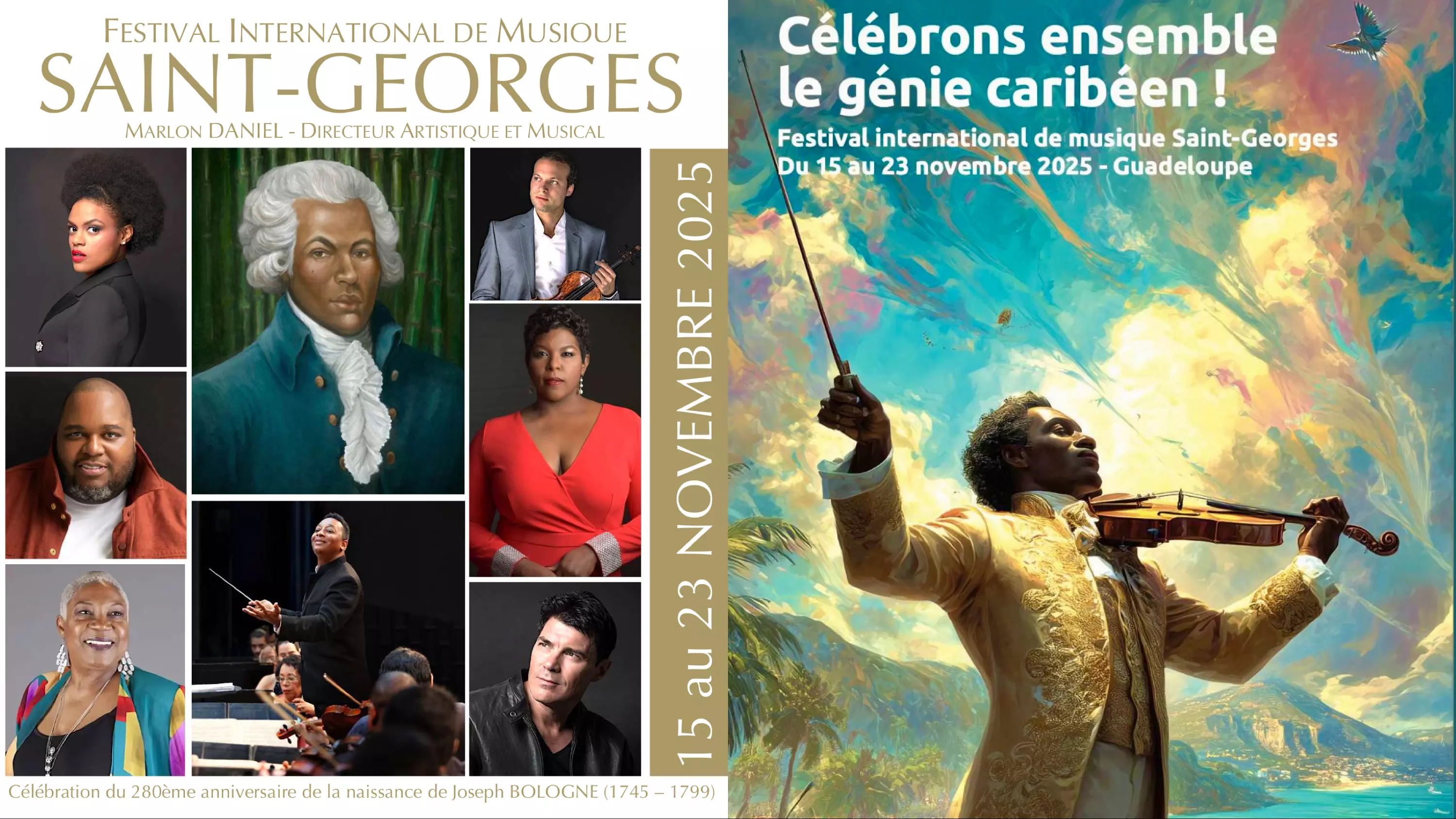 Des artistes provenant de plus de vingt pays au programme du Festival International de Musique Saint-Georges 2025 de Guadeloupe