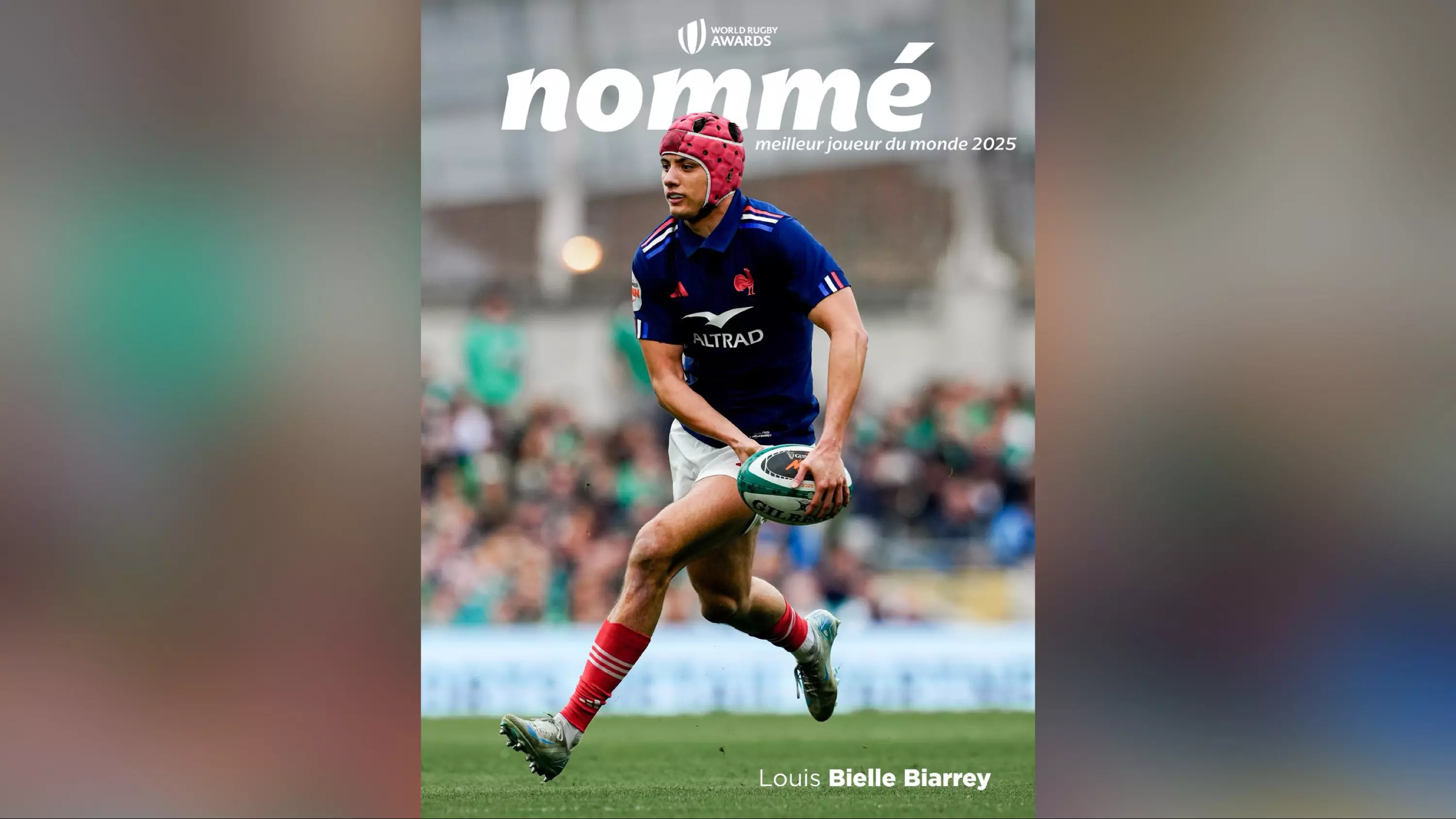 Rugby : Le Réunionnais Louis Bielle-Biarrey nommé pour le joueur de l'année