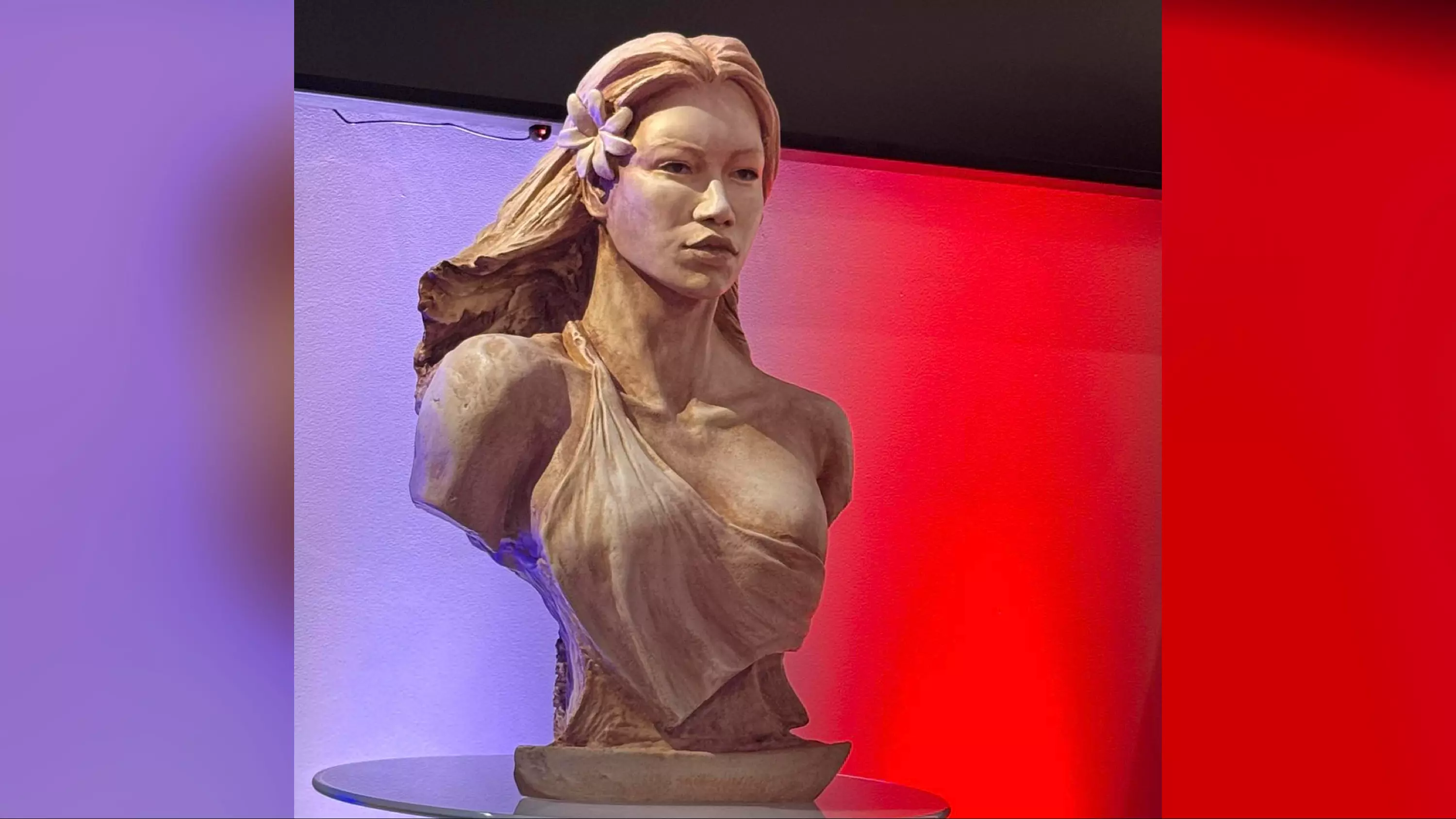 La Marianne polynésienne fait son entrée au Sénat