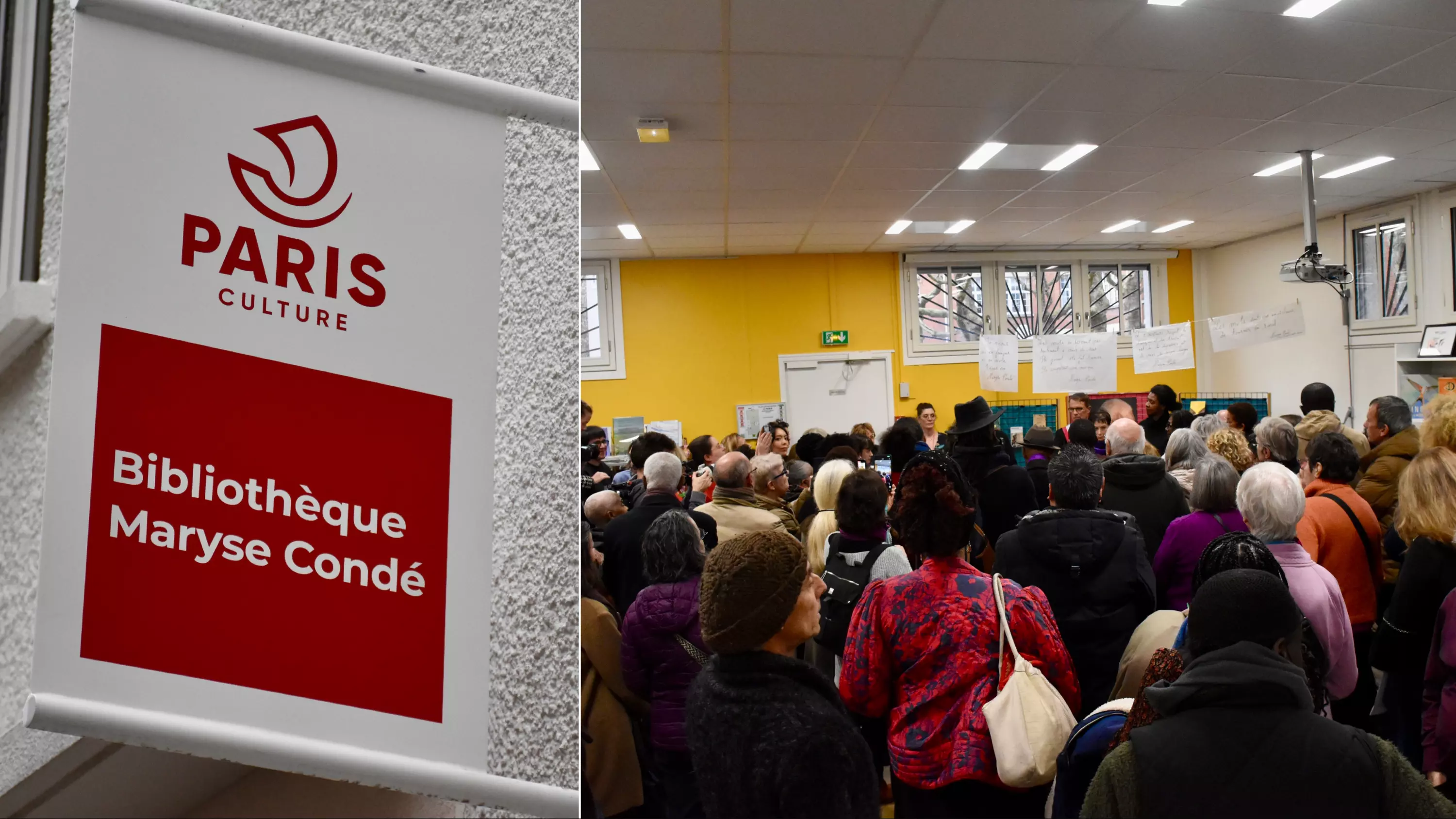 Inauguration de la bibliothèque Maryse-Condé dans le 20ème arrondissement de Paris : un hommage puissant à la grande romancière guadeloupéenne