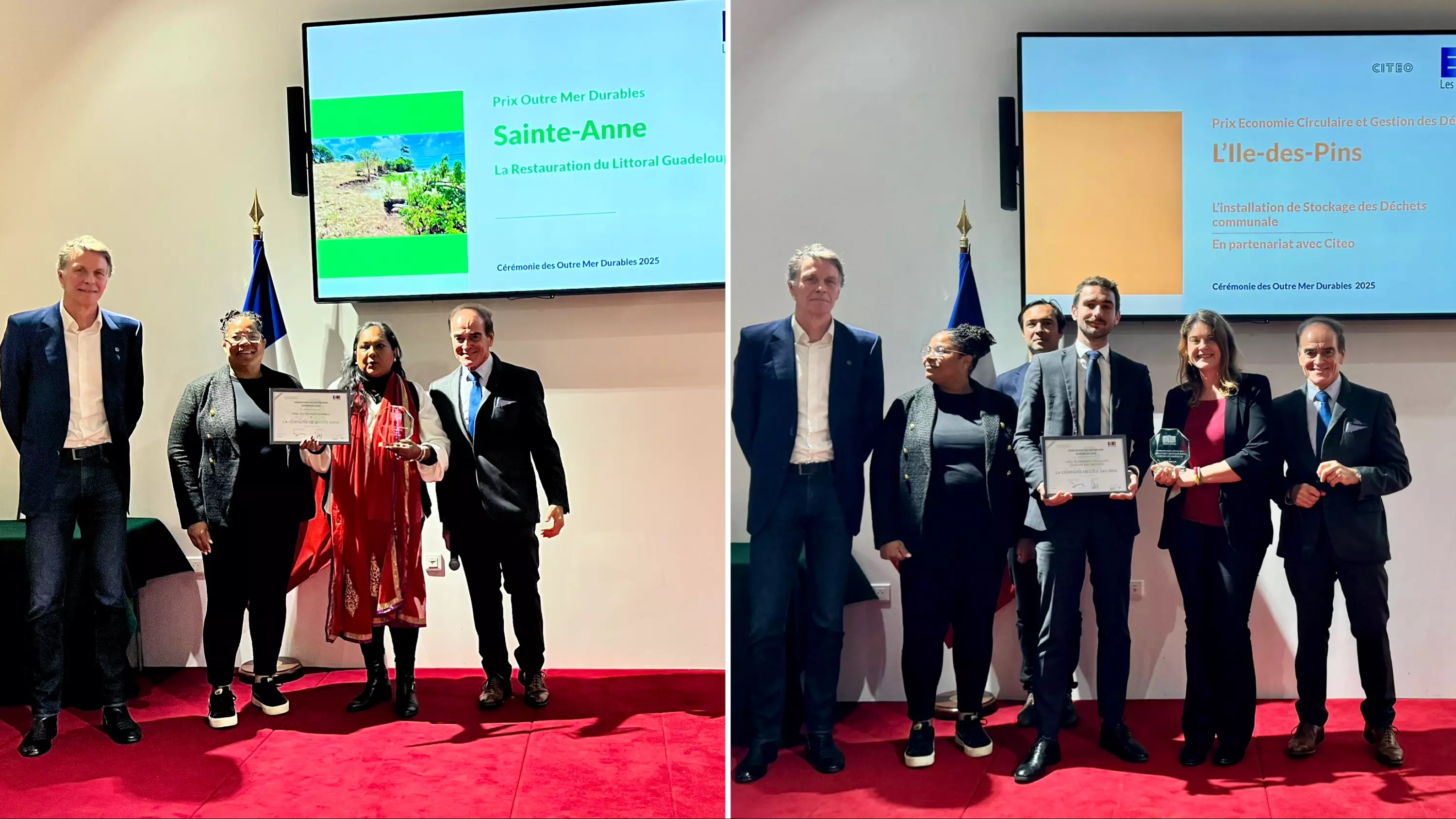 Trophées Eco-Actions, dix collectivités dont deux territoires d’Outre-mer récompensés