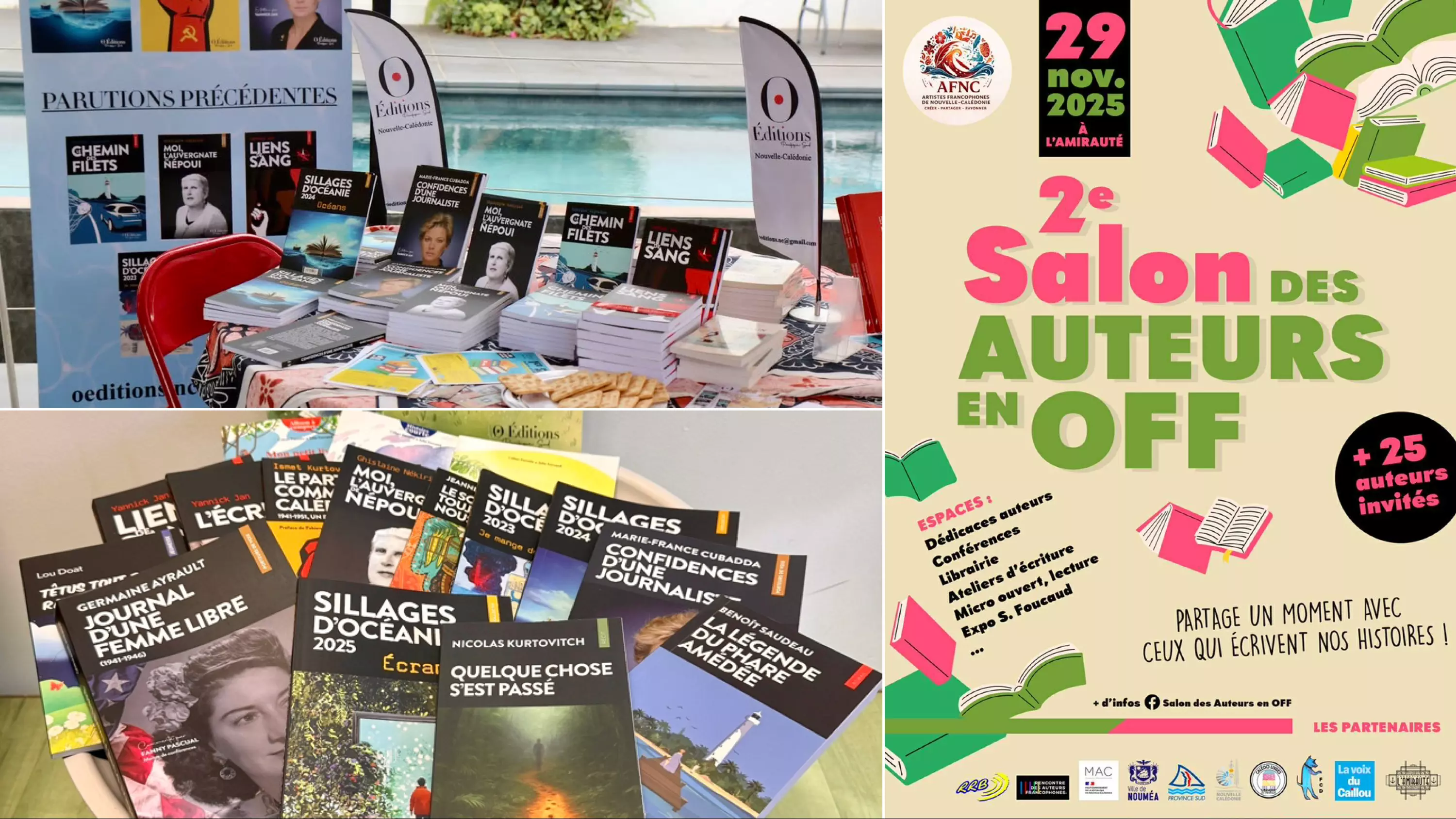 Le Salon des Auteurs en Off de Nouméa : un livre ouvert sur la Nouvelle-Calédonie