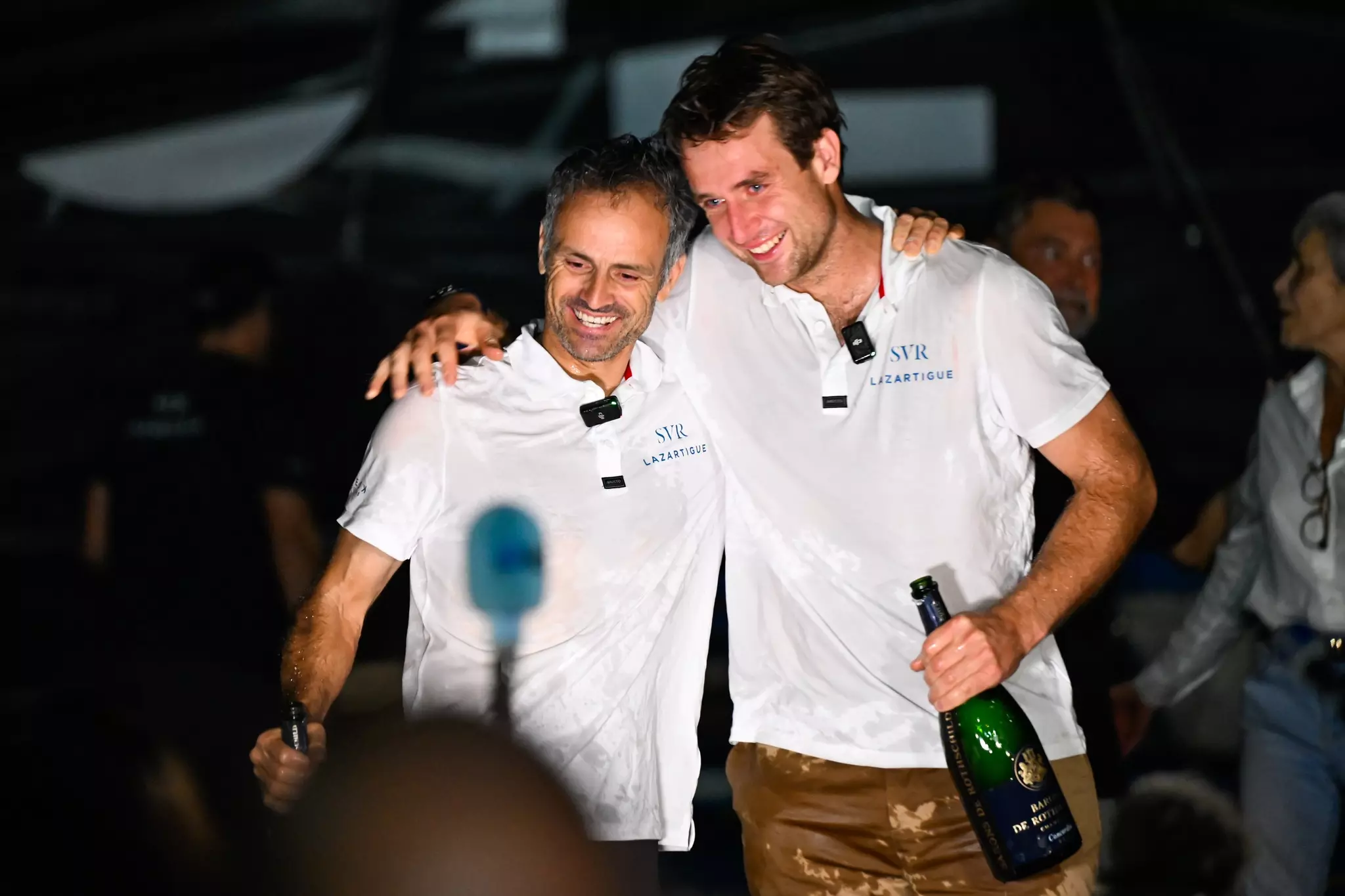 Transat Café L'Or: Tom Laperche et Franck Cammas, paire gagnante à Fort-de-France