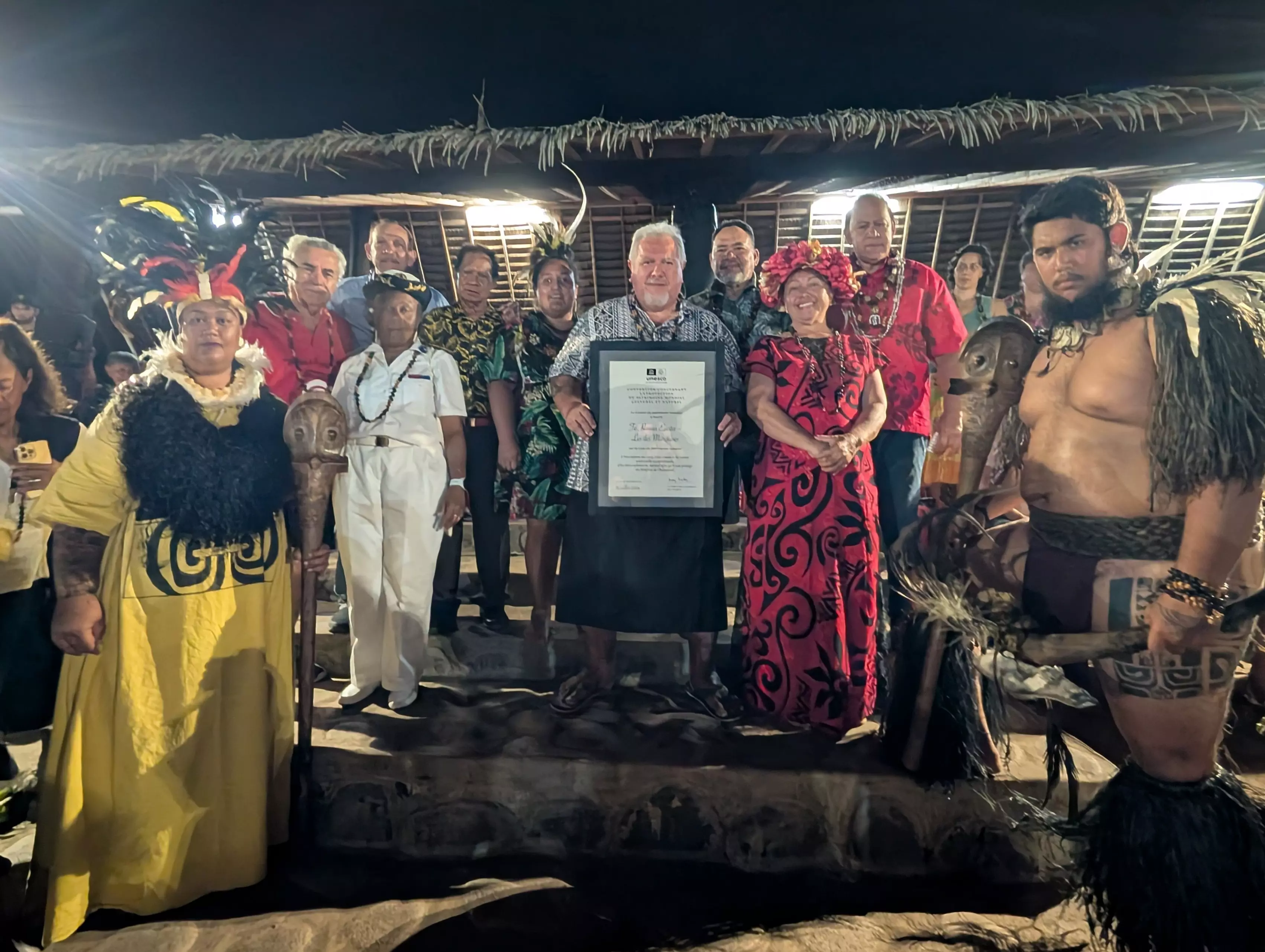 Polynésie : Les îles Marquises ont reçu la convention UNESCO consacrant leur inscription au Patrimoine mondial de l’Humanité