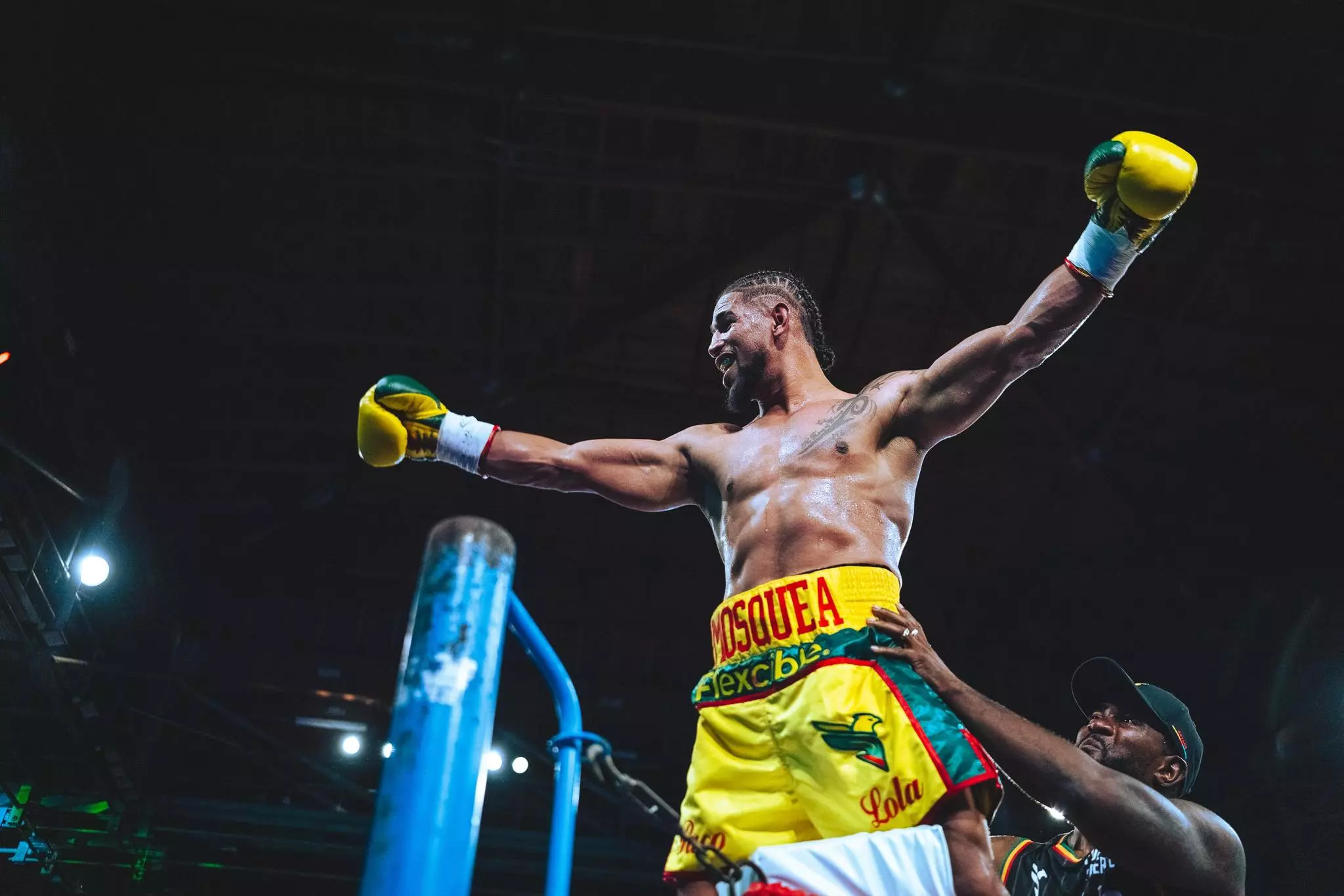 Boxe : Le Guyanais Leonardo Mosquea conserve sa ceinture WBA Iberico-American