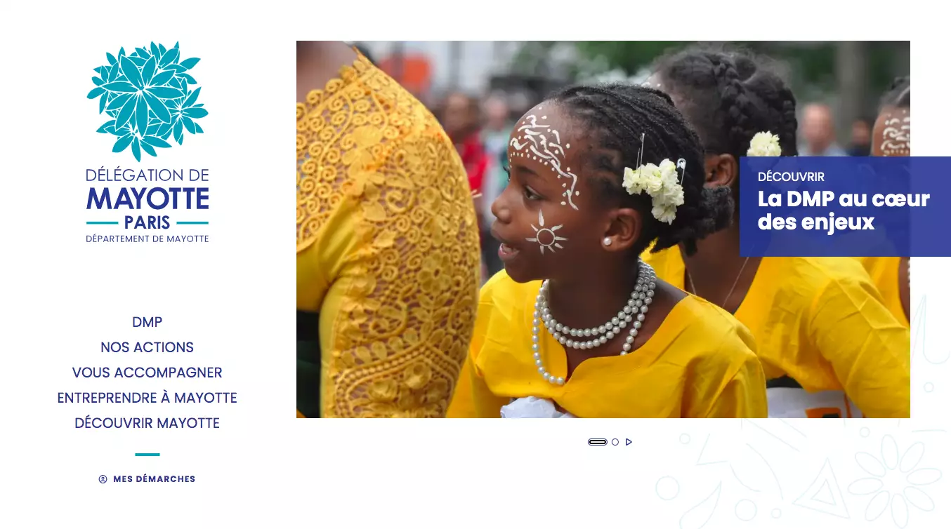 La Délégation de Mayotte à Paris lance un nouveau site internet dédié aux Mahorais et aux acteurs du territoire