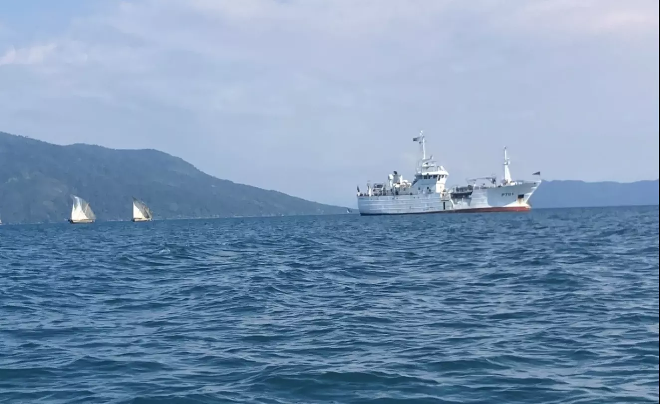 Le patrouilleur outre-mer Auguste Techer effectue sa première mission opérationnelle dans le canal du Mozambique