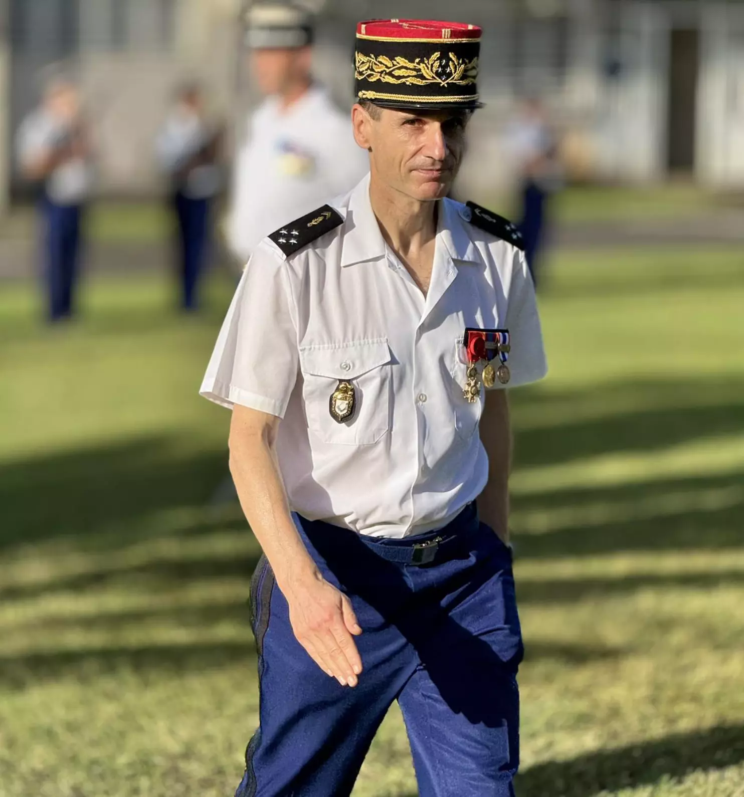 Après la Martinique, le directeur des ressources humaines de la Gendarmerie nationale poursuit son déplacement en Guadeloupe