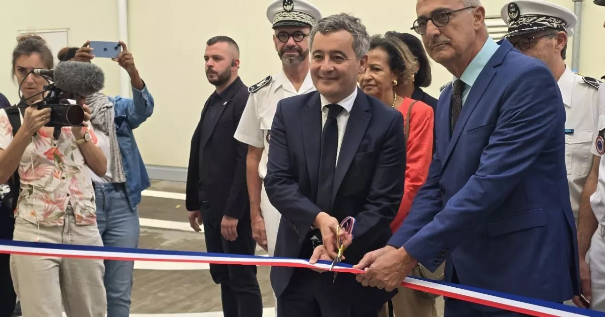 En Guadeloupe, Gérald Darmanin inaugure la nouvelle maison d'arrêt de Basse-Terre