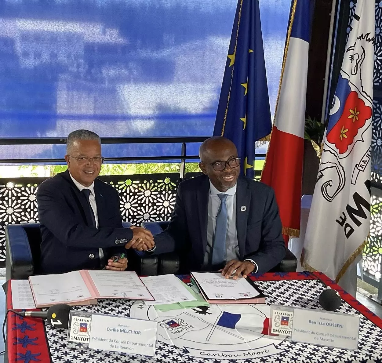 Mayotte et La Réunion renforcent leur coopération pour structurer les expertises et les échanges
