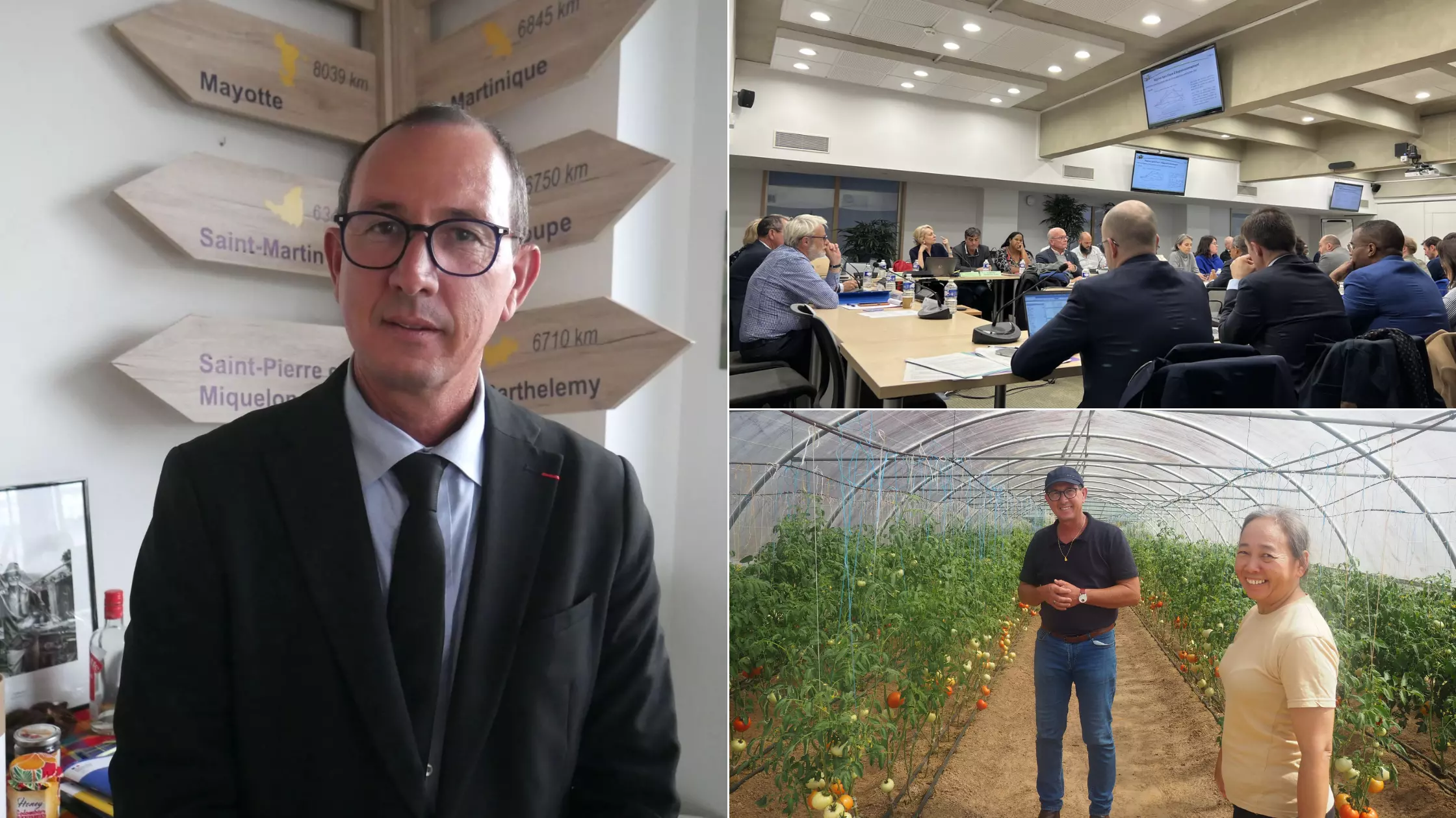 Joël Sorres, Président ODEADOM « nous sommes le seul espace de dialogue, d'échange et de concertation pour l'agriculture outre-mer »