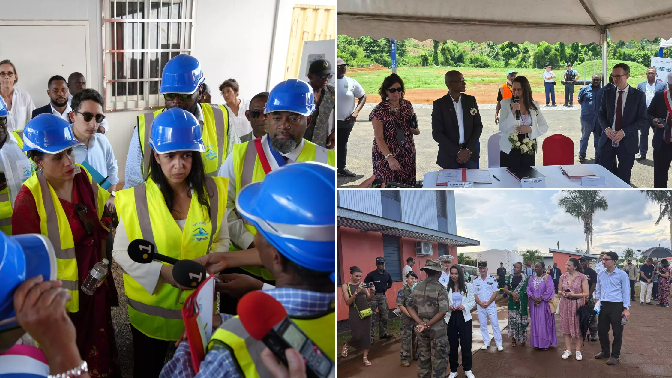 Un an après Chido, "il y a une vraie volonté d'avancer de la part de tous les acteurs", relève Naïma Moutchou à Mayotte