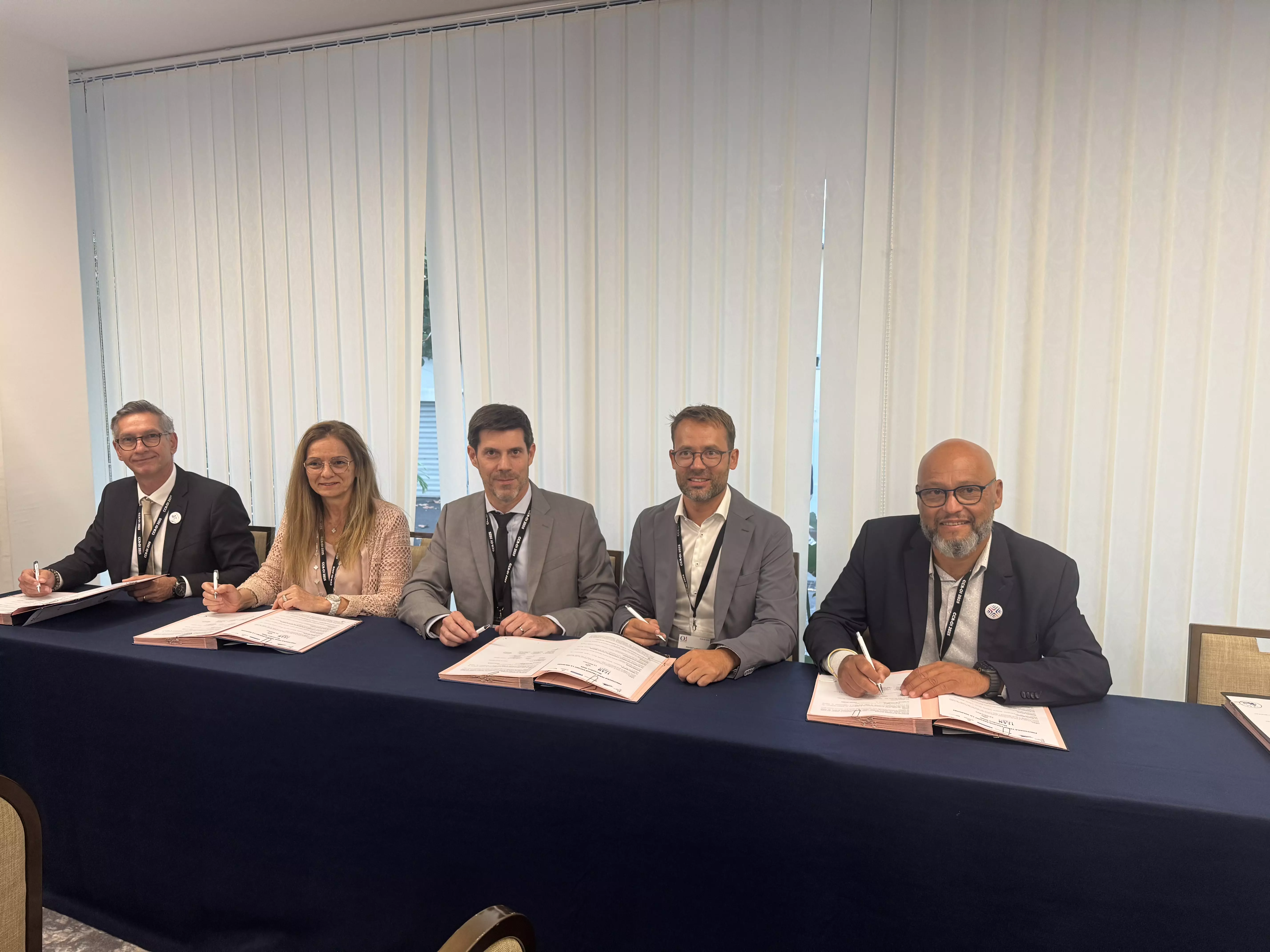 Renouvellement de la convention Team France Export La Réunion