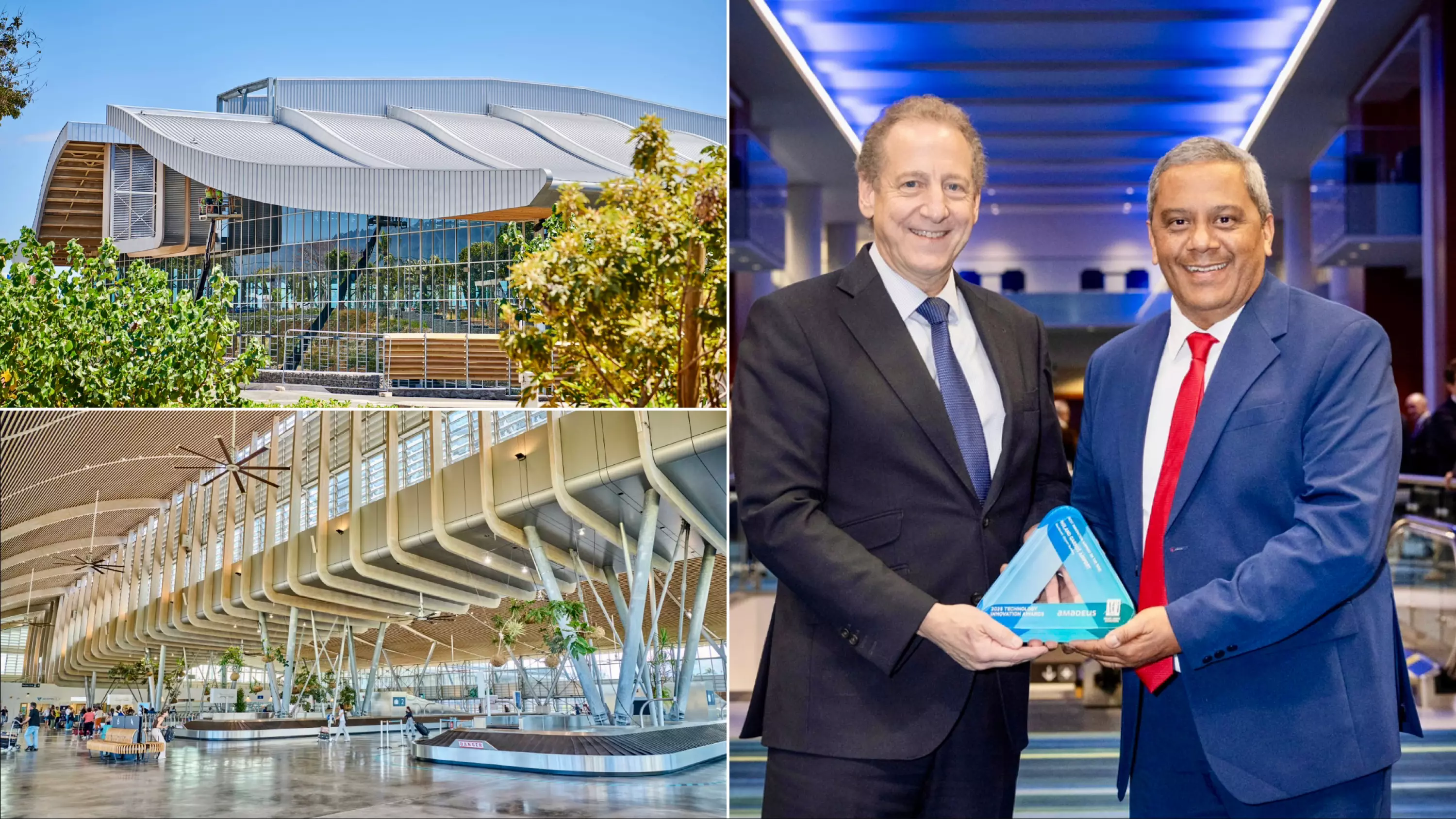 Aérien : L’Aéroport La Réunion Roland Garros récompensé pour son innovation bioclimatique aux « Technology Innovation Awards 2025 »