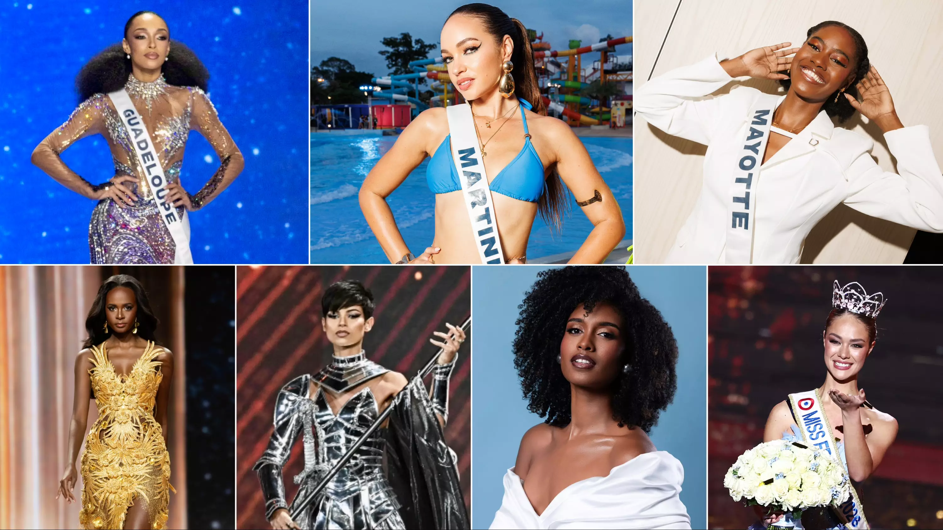 Miss France, Miss World, Miss Universe : 2025, une année prolifique pour les représentantes des Outre-mer