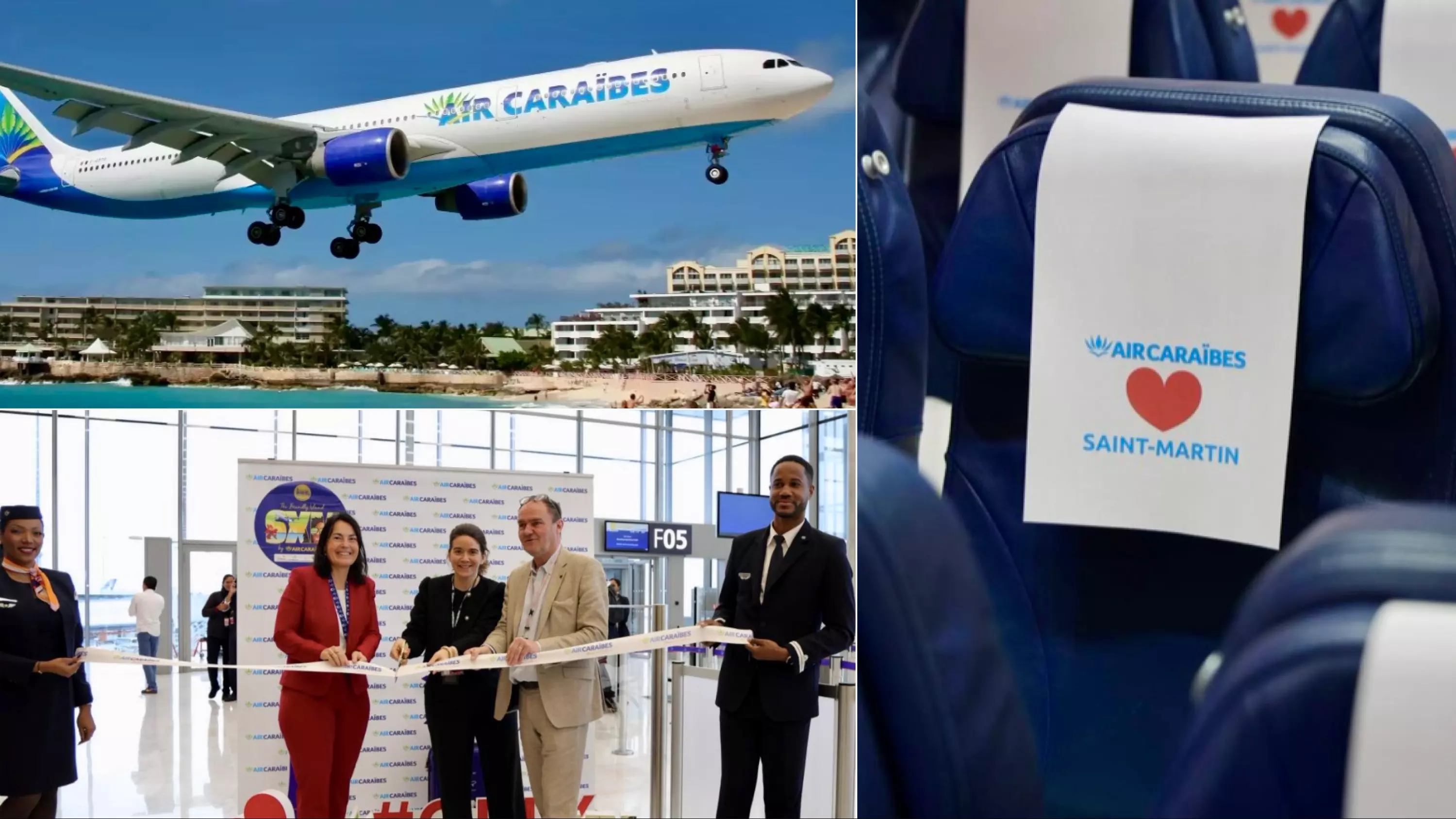 Aérien : Air Caraïbes reprend ses vols directs entre Orly et Saint-Martin