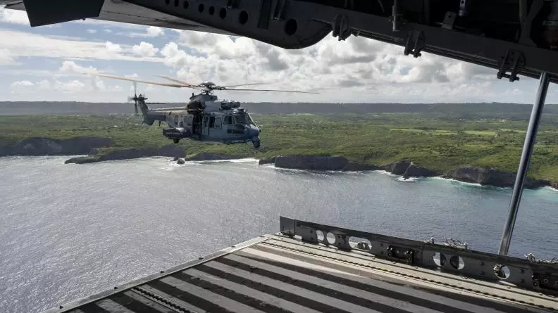 Opération « Balbuzard » 2025, déploiement aérien mené depuis la Guyane vers les Antilles