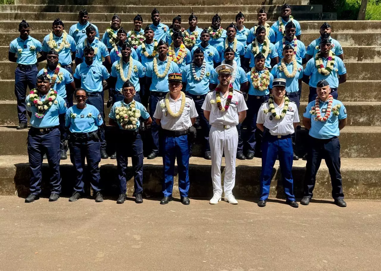 Mayotte : 25 jeunes Mahorais rejoignent la réserve de la gendarmerie