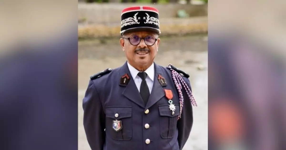 Le Guyanais Sylvain Montgénie, nouveau patron des pompiers de Guadeloupe