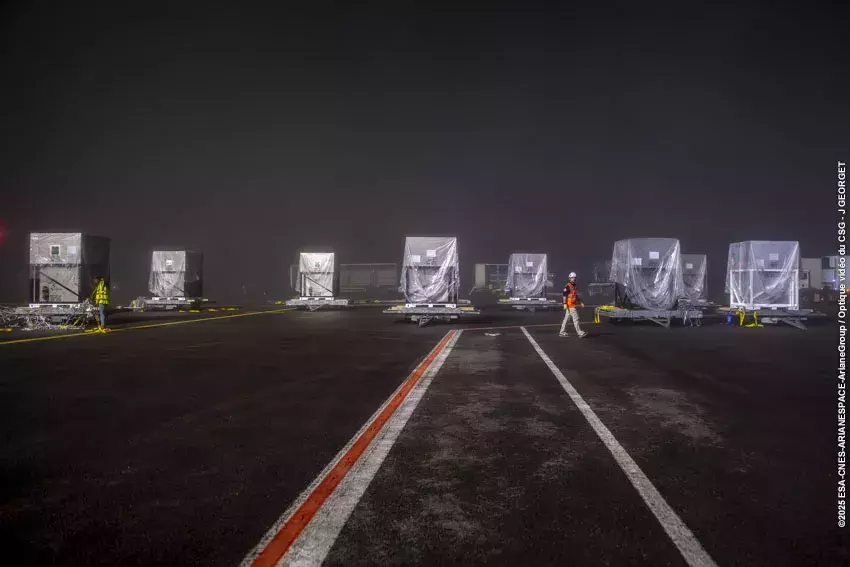 Guyane&nbsp;: Ariane 6 s’apprête à lancer la constellation Amazon LEO